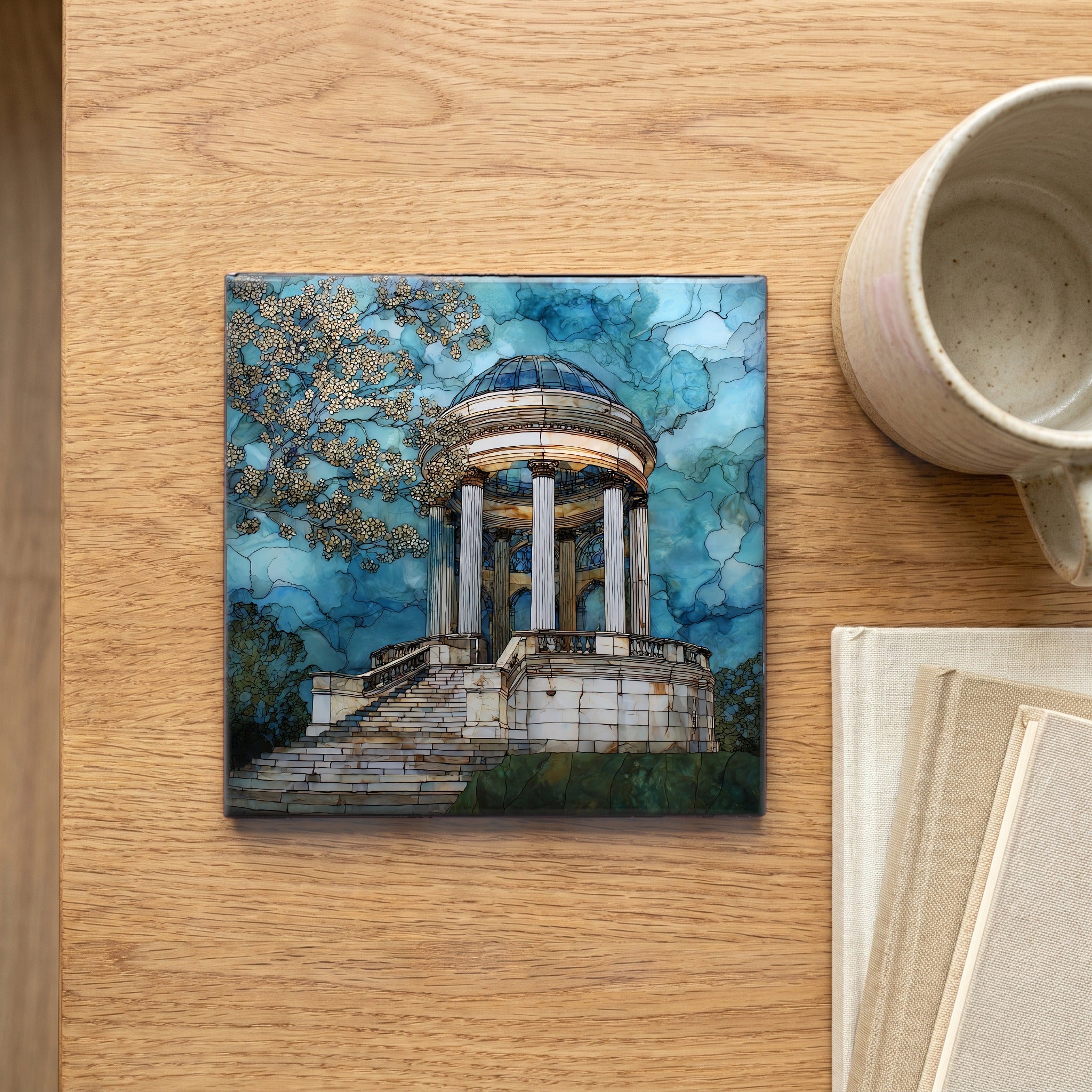 the Illinois Memorial — scale