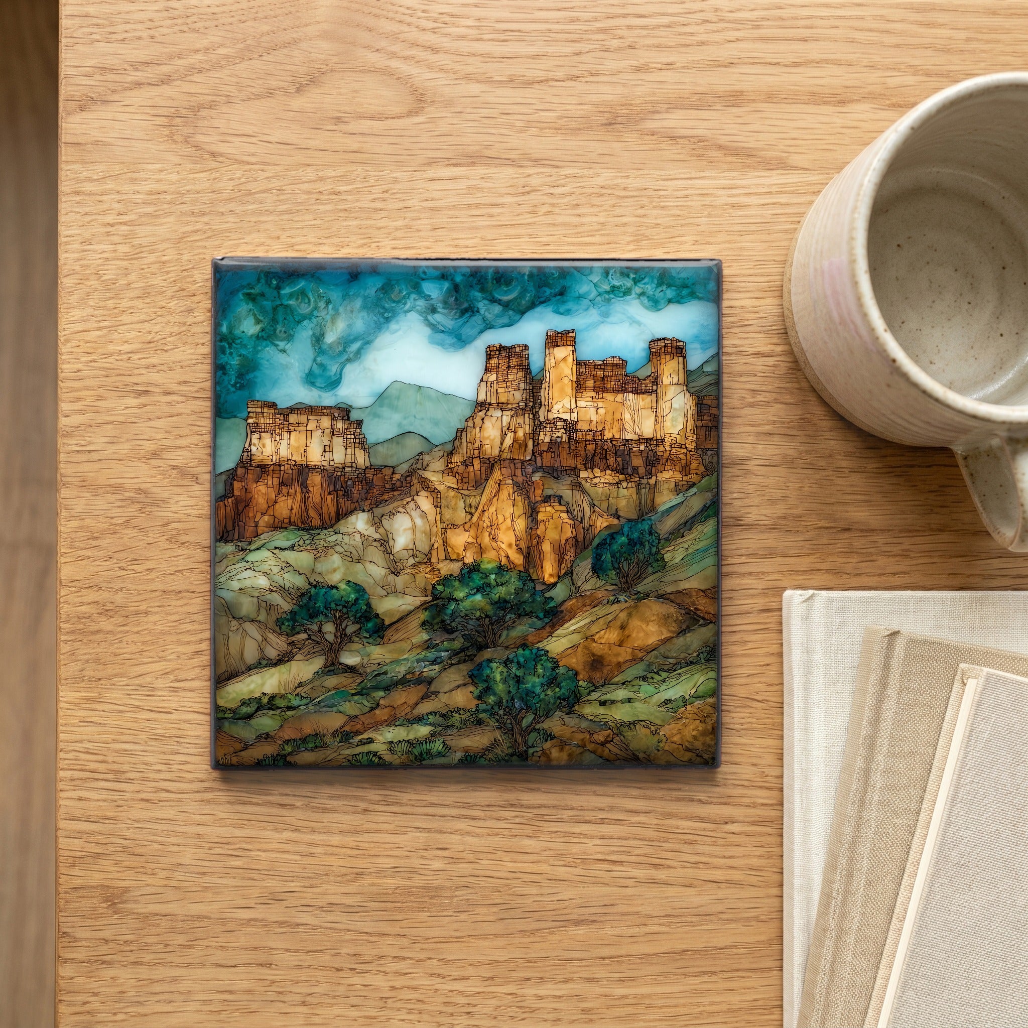 Castle Gardens — scale