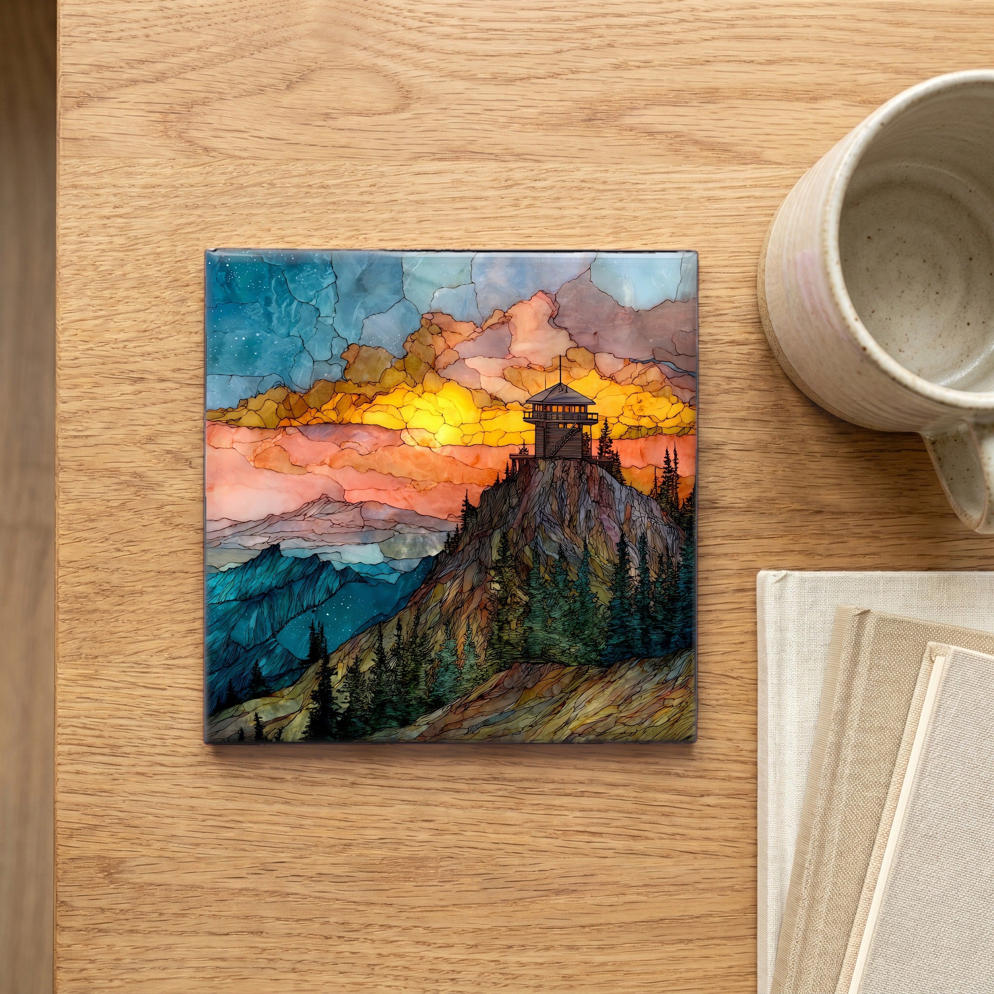 Saint Mary Peak — scale