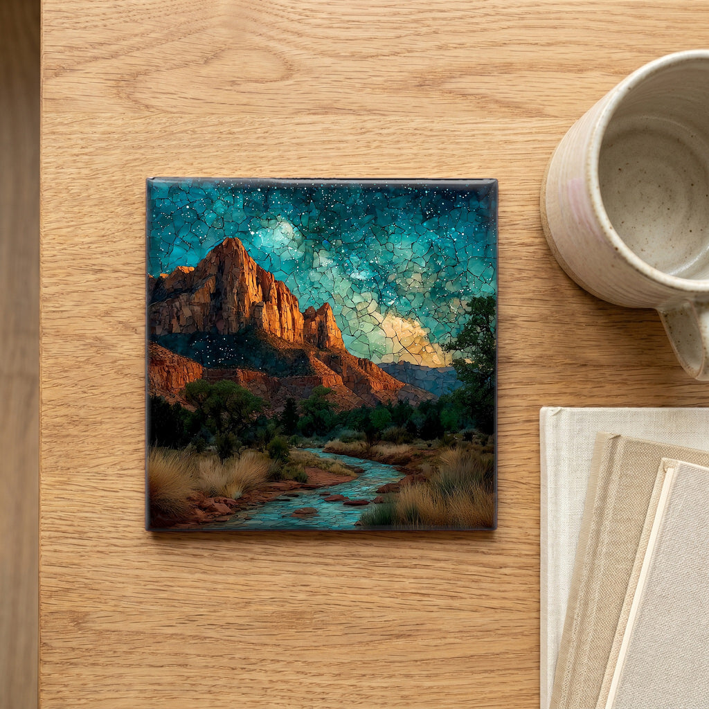 the Zion dark-sky Milky — scale