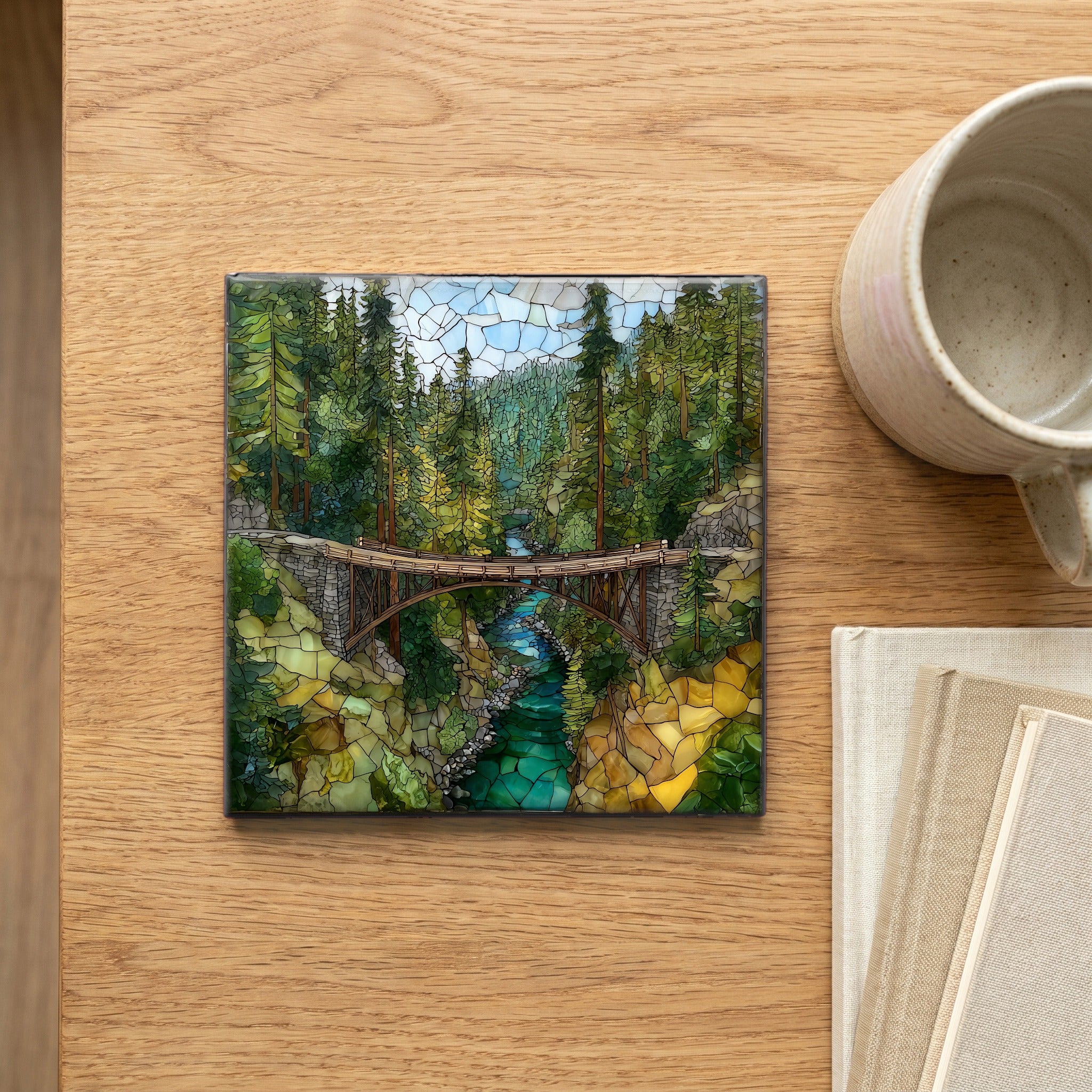 the Rogue River Scenic Byway winding — scale
