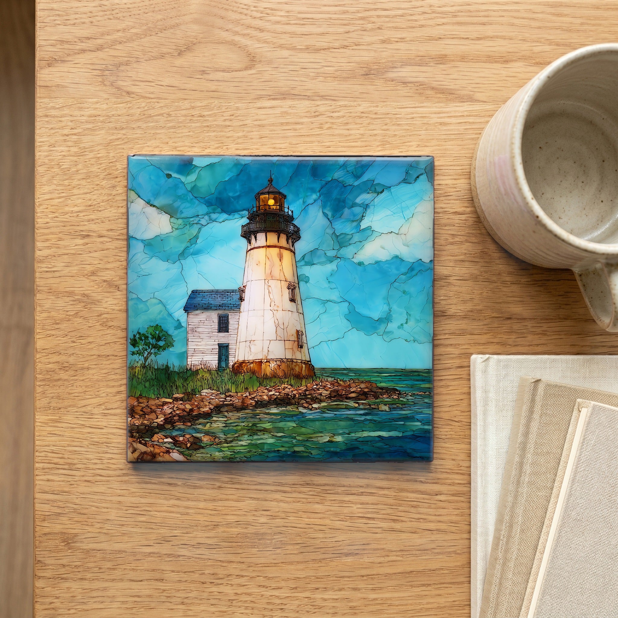 Smith Point Lighthouse in — scale
