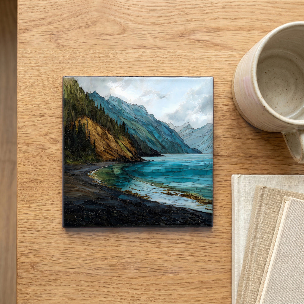Lowell Point beach near Seward — scale