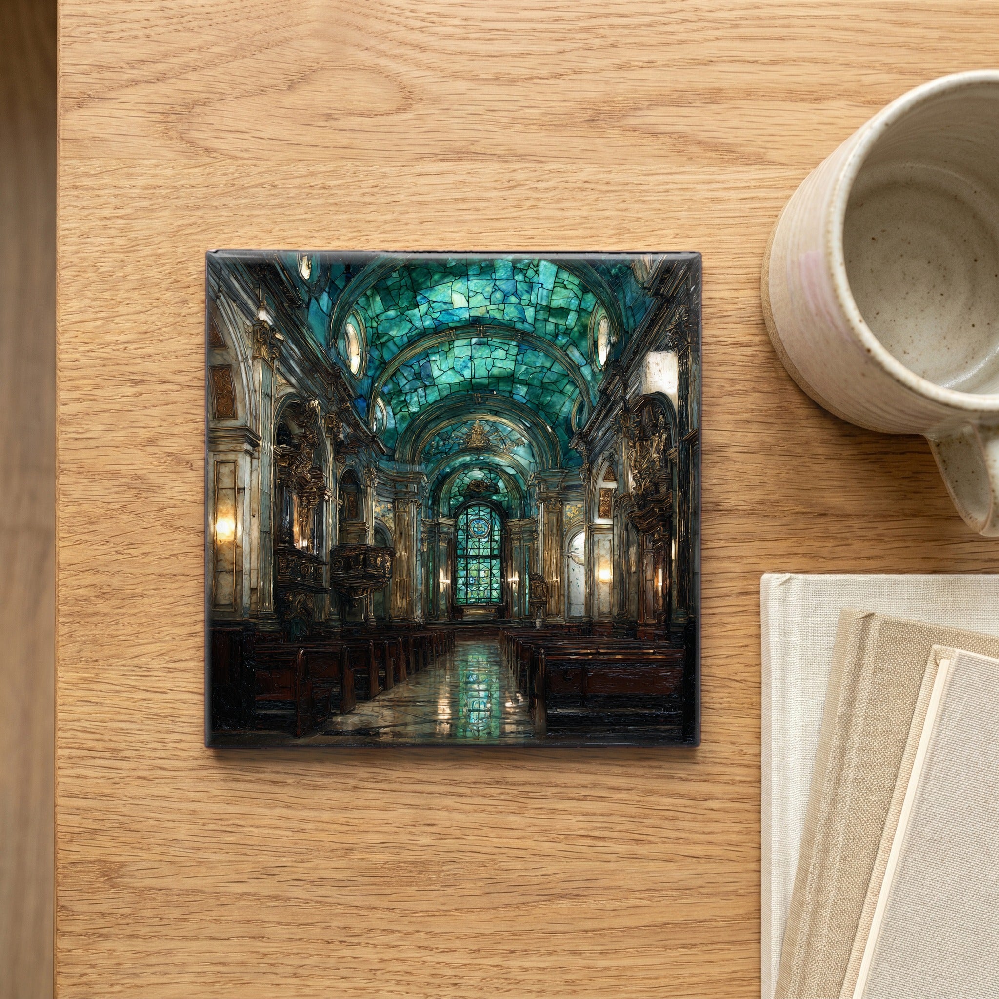Cartuja Monastery Baroque Interior — scale