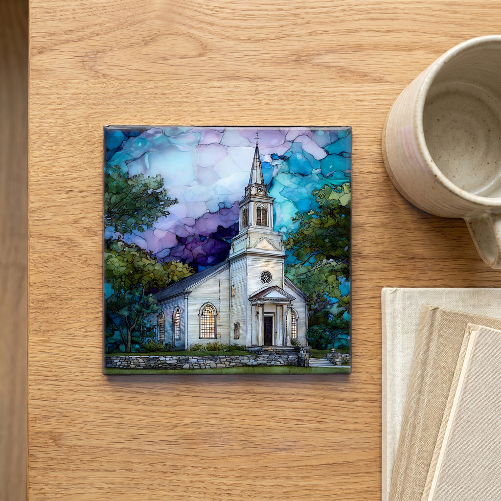 the Old Narragansett Church — scale