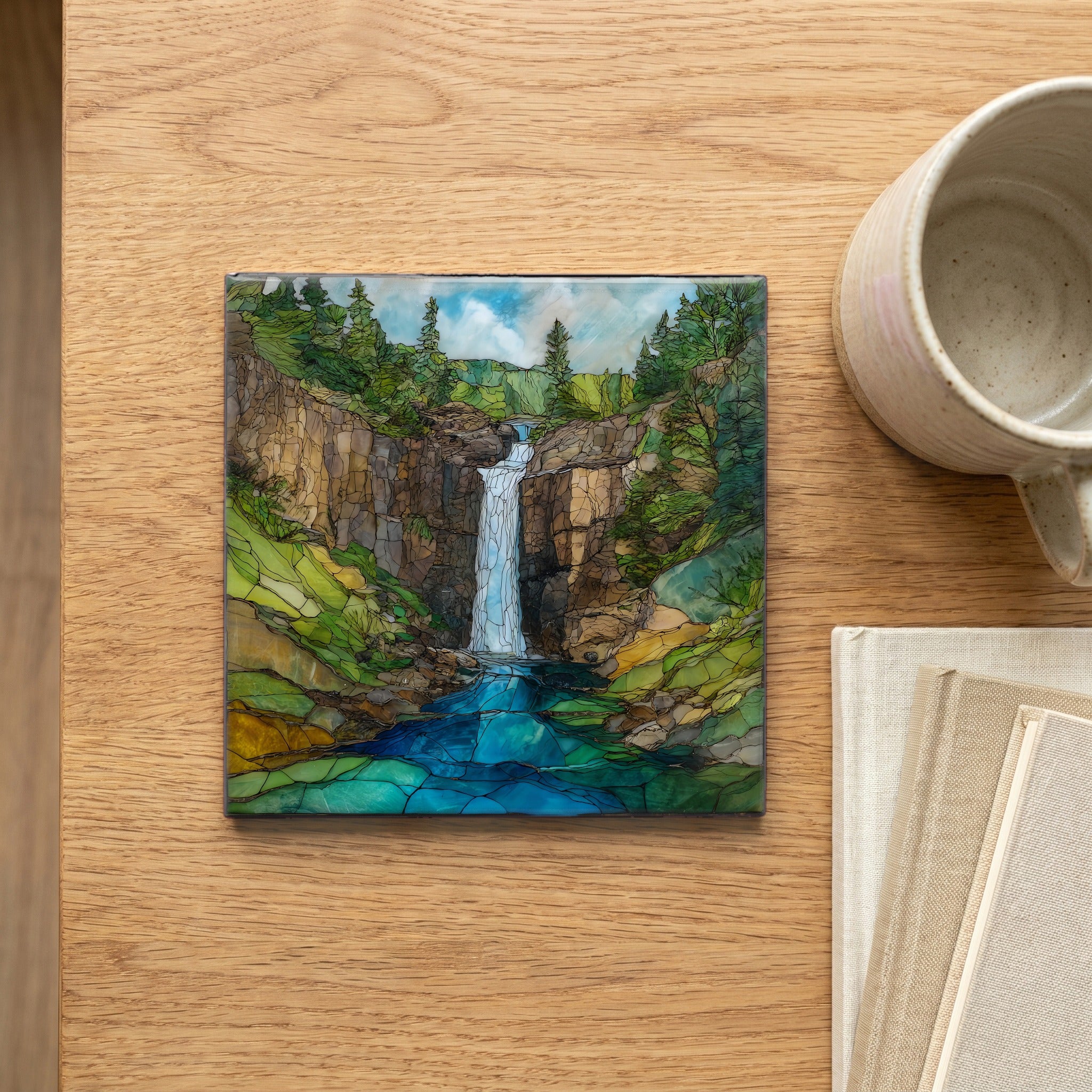 Devil's Kettle Falls — scale