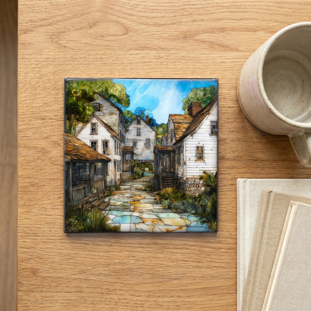 Olde Mistick Village New — scale