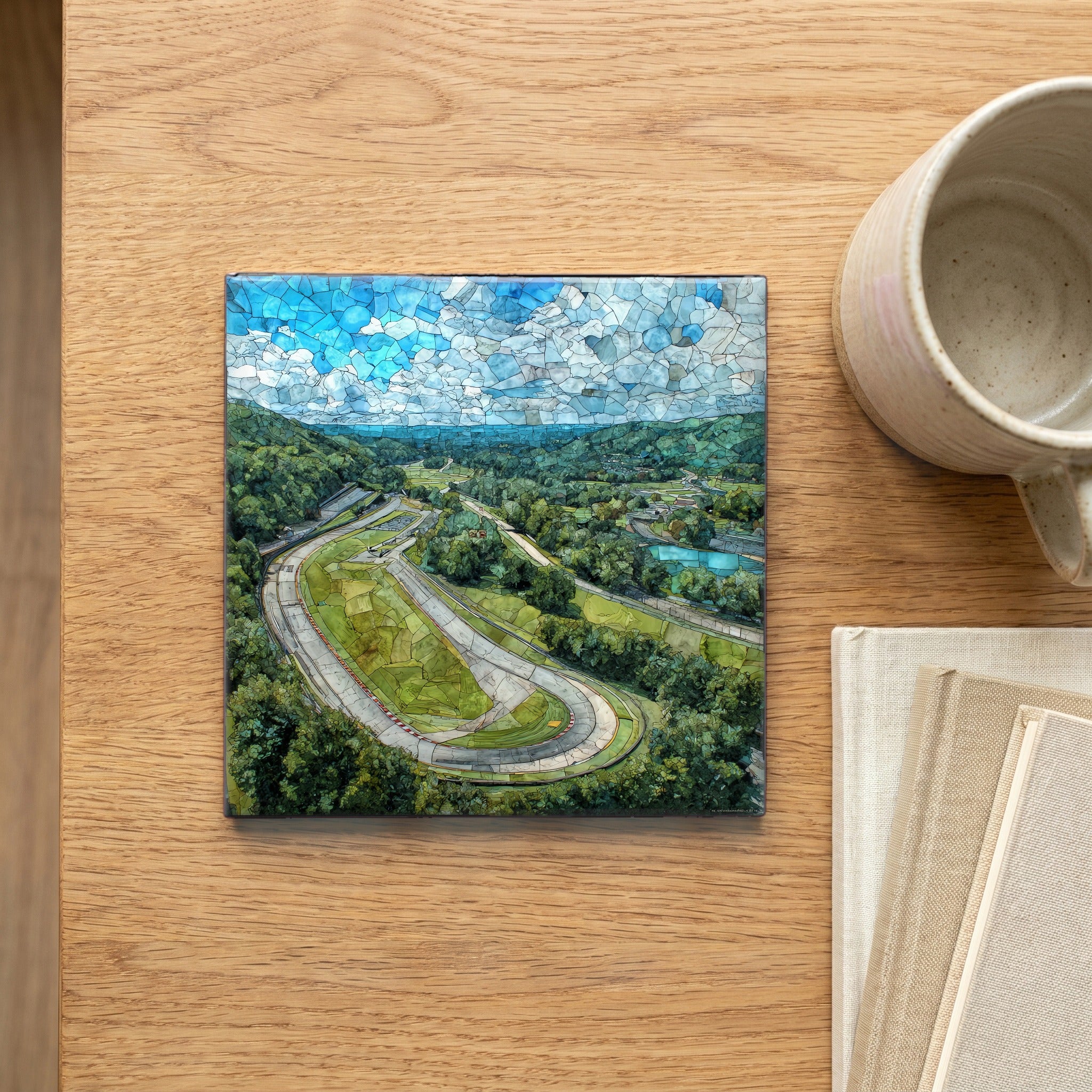 the Lime Rock Park — scale
