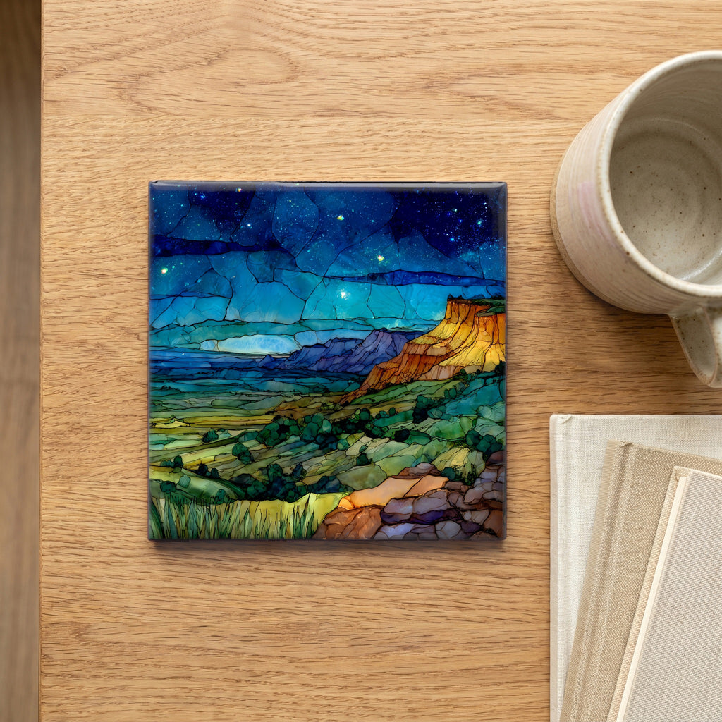 Gloss Mountains State Park — scale