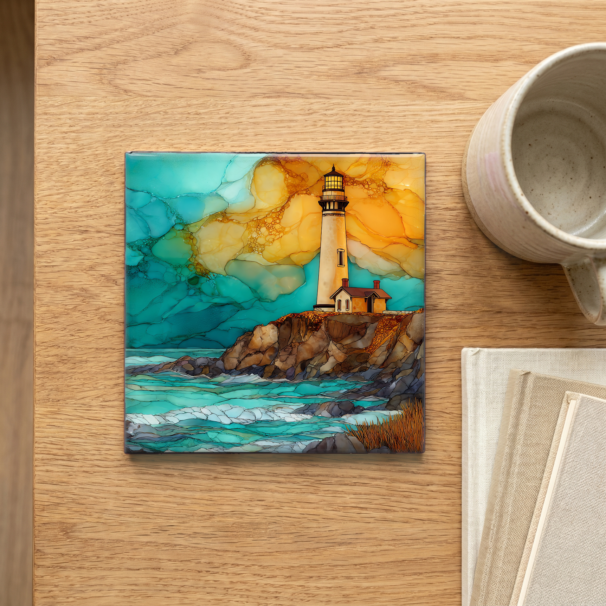 Piedras Blancas Light — scale