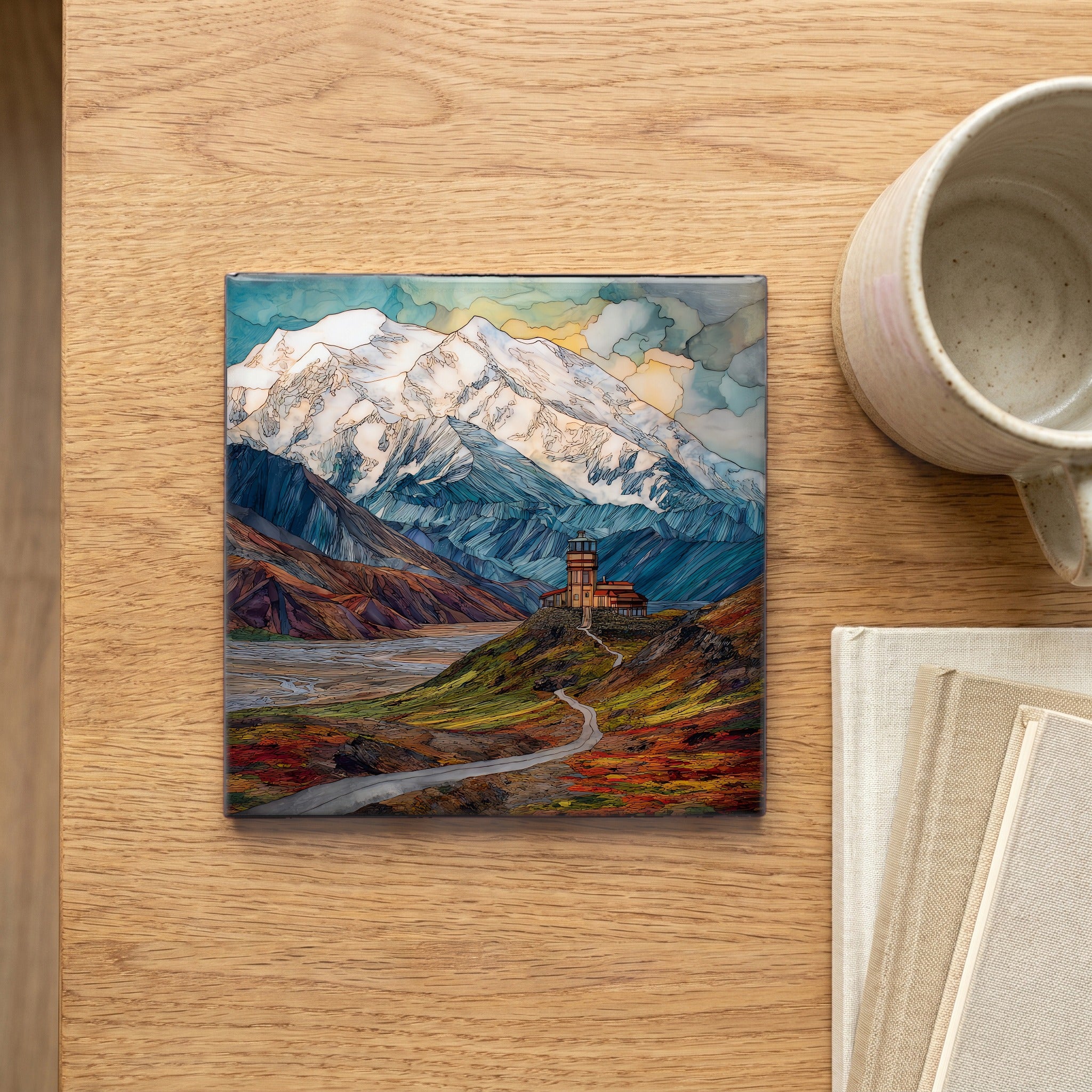Eielson Visitor Center — scale