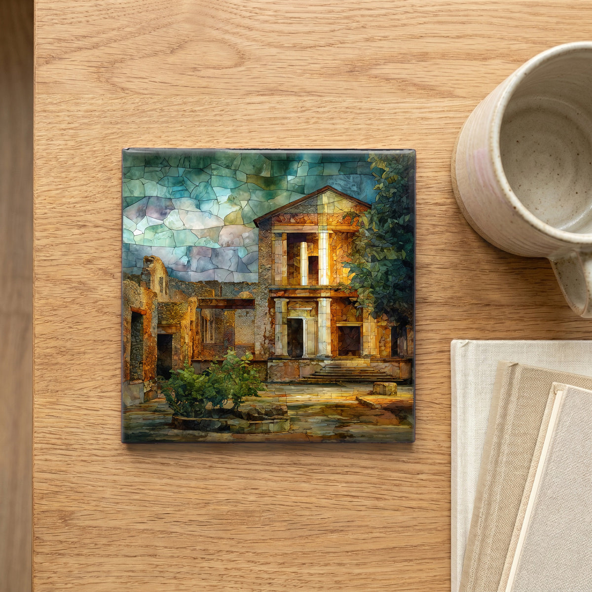 Villa of the Mysteries — scale