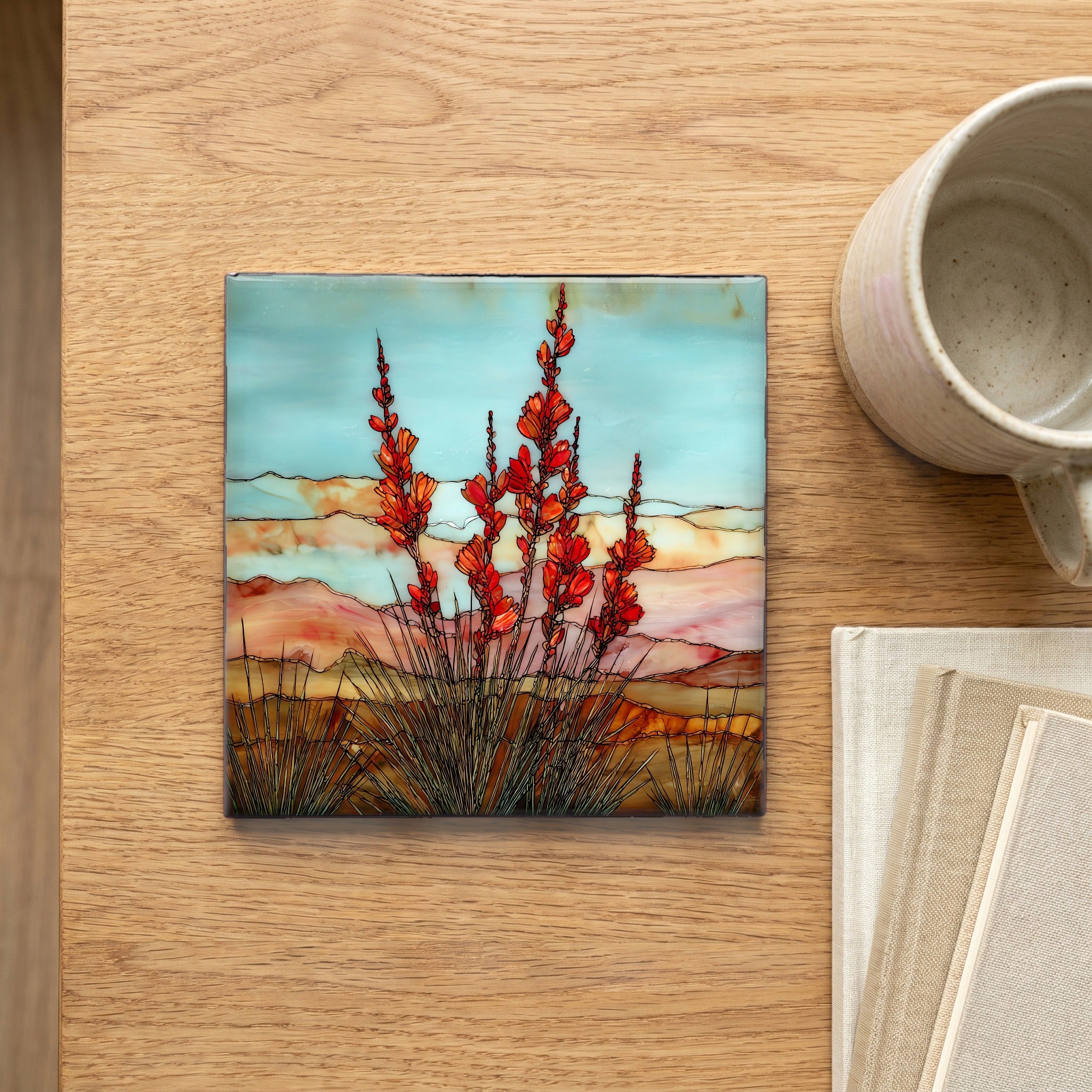 Ocotillo — scale