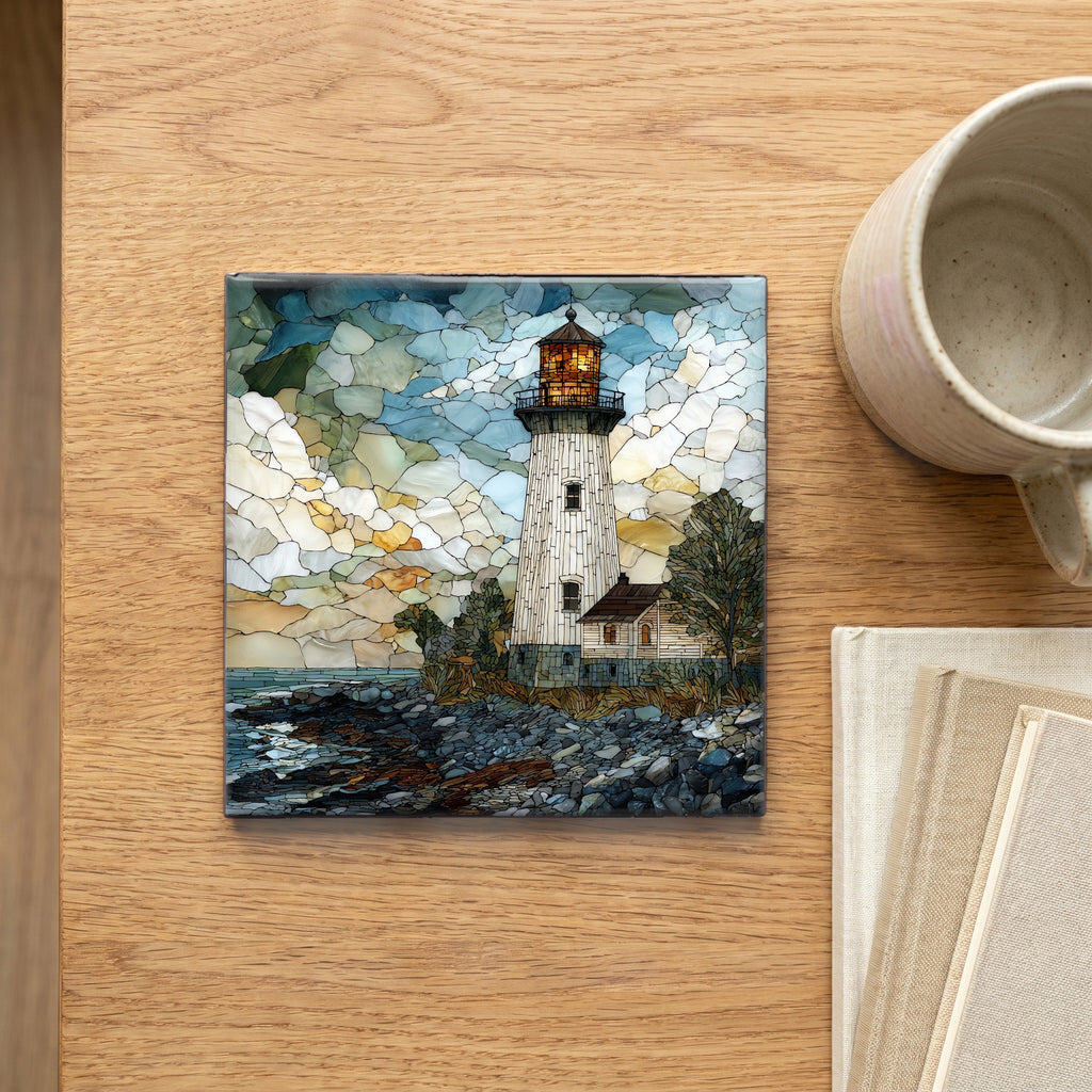 the Avery Point lighthouse — scale