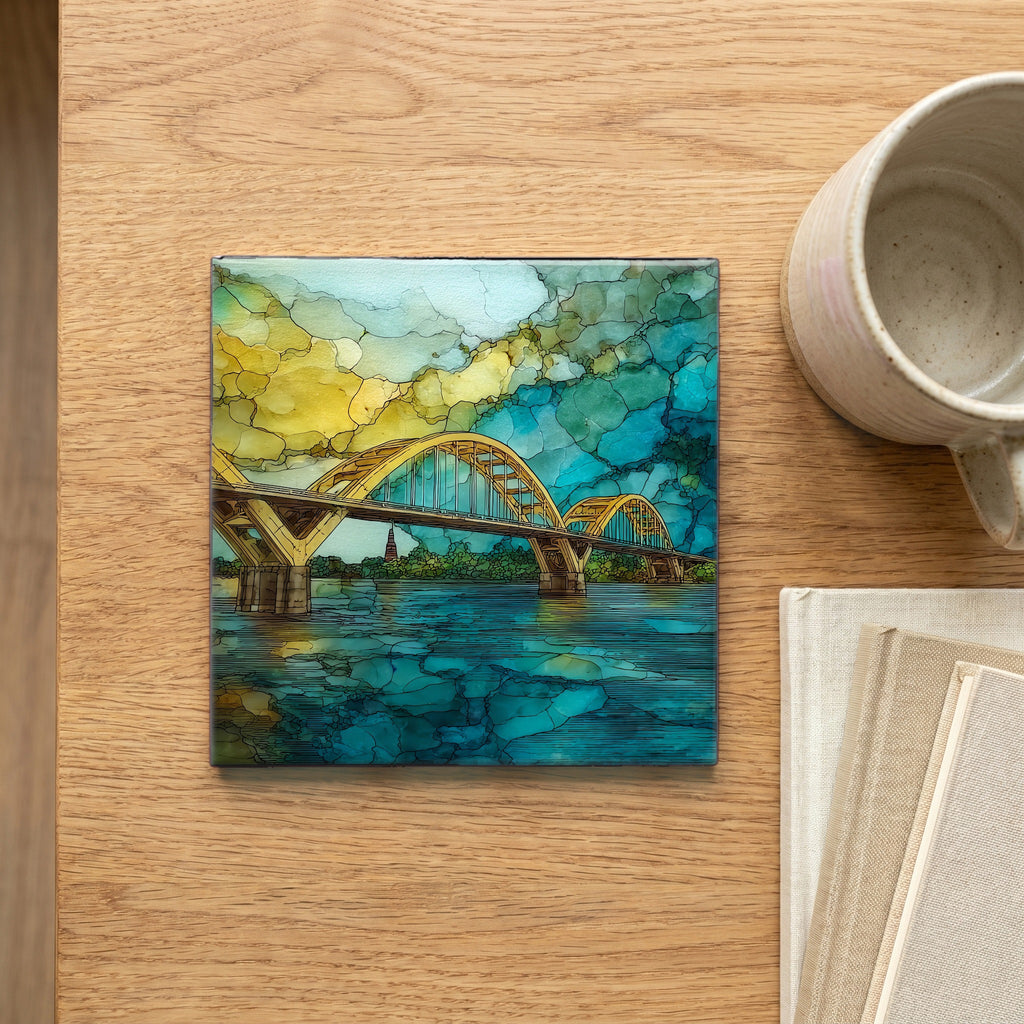 the Centennial Bridge — scale