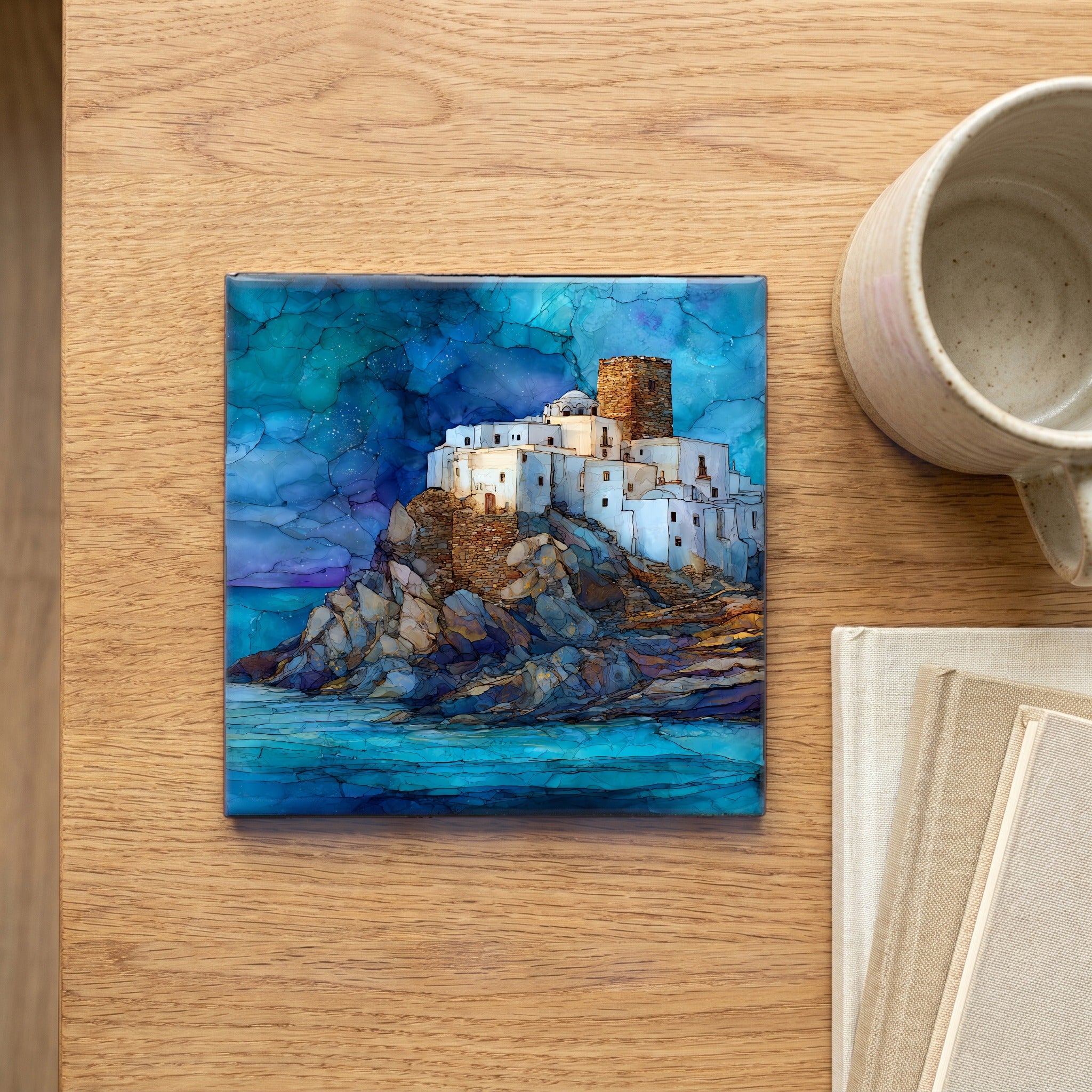 Skyros Chora — scale