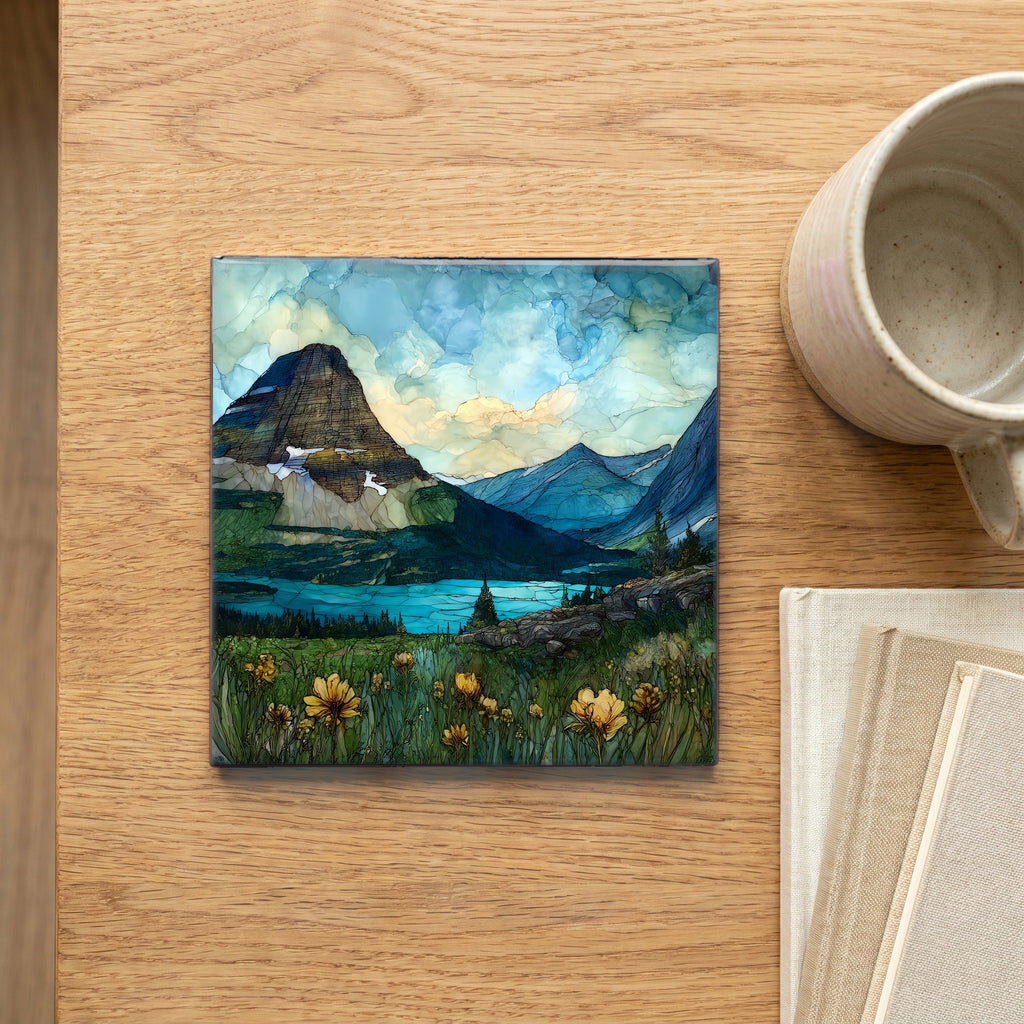 Hidden Lake Overlook — scale
