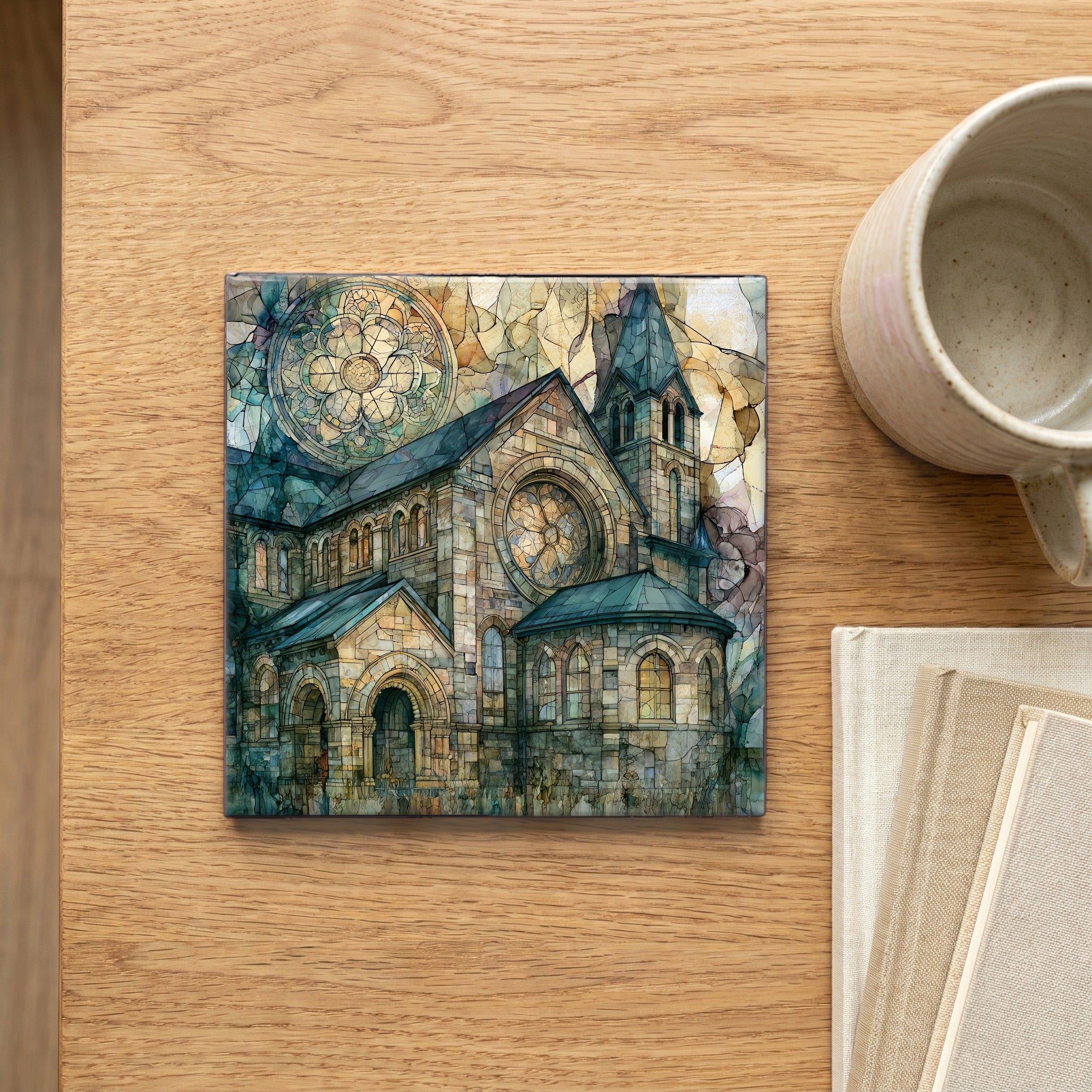 Assumption Abbey — scale
