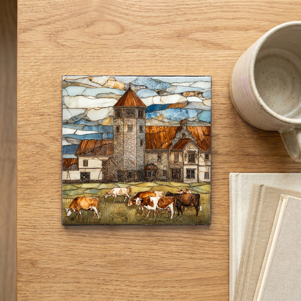 the Shelburne Farms Farm Barn on — scale
