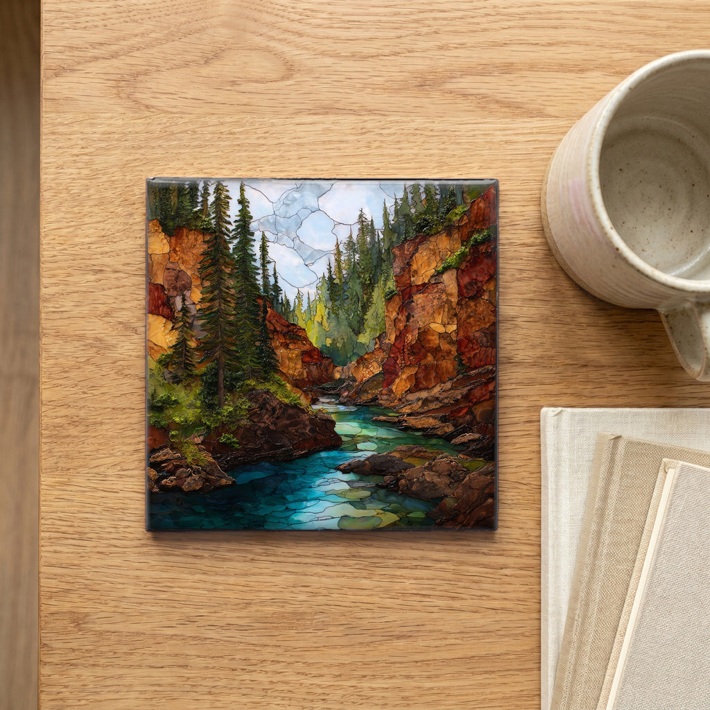 Hoback Canyon along the — scale