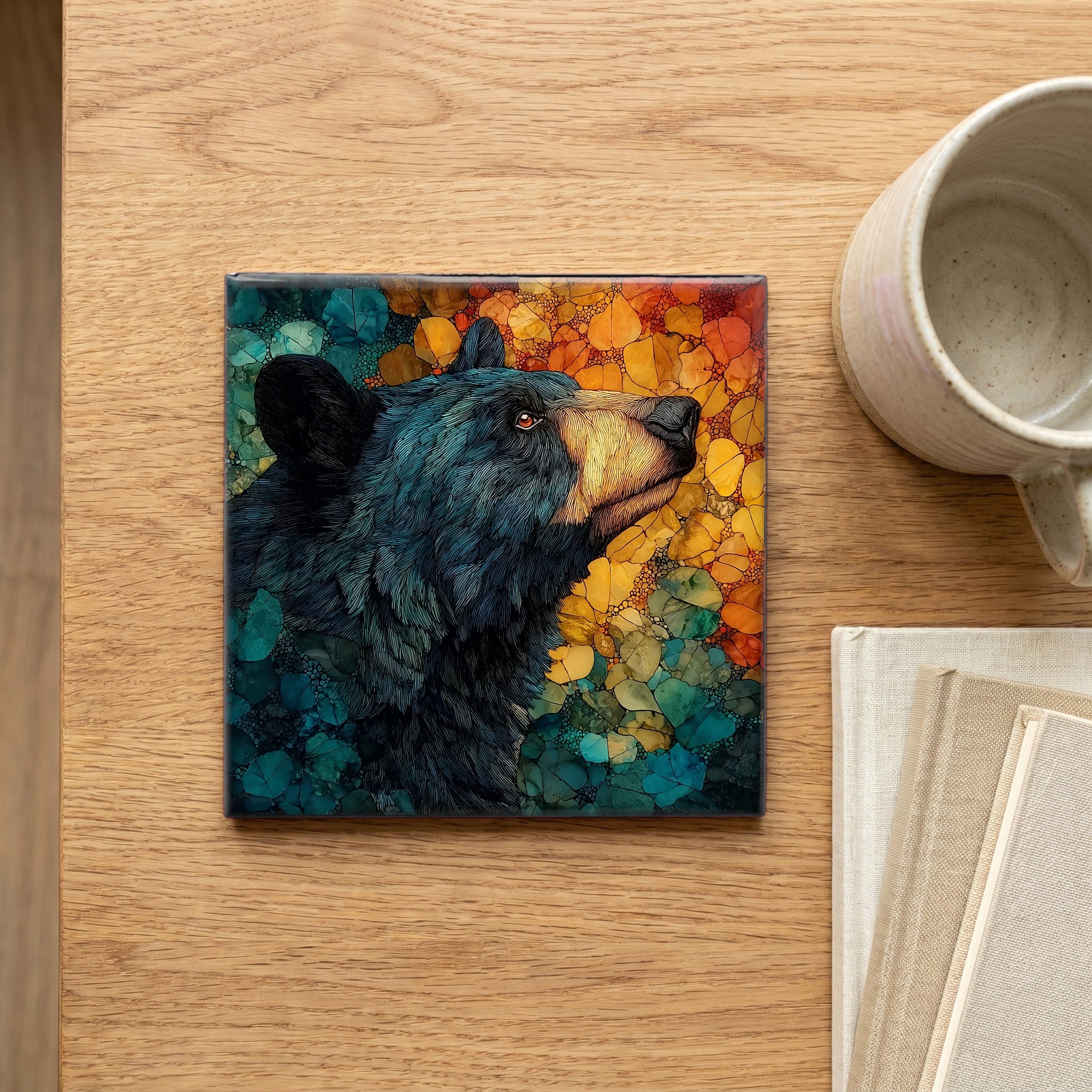 a black bear among — scale