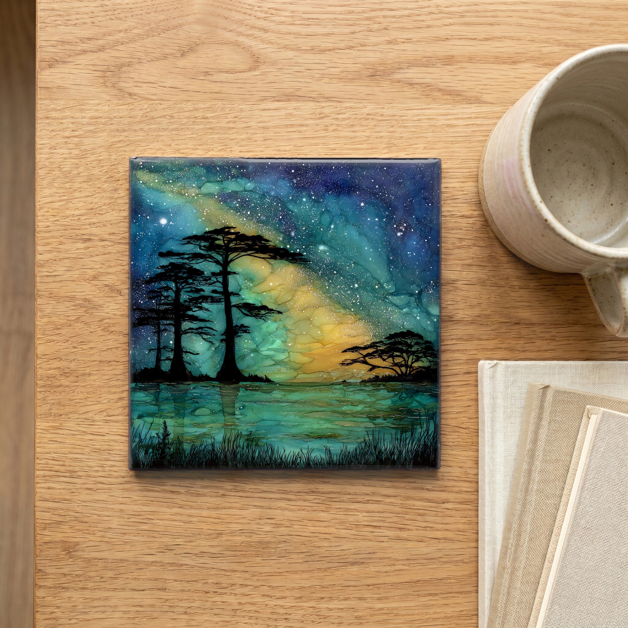 the Pearl River cypress swamp — scale