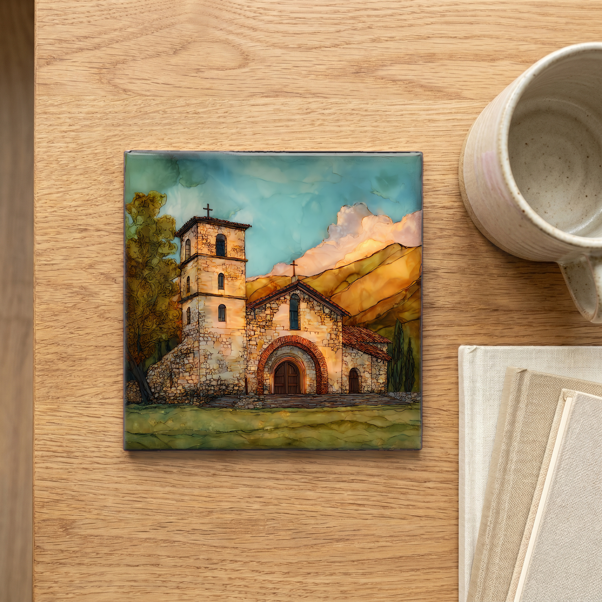 Mission San Antonio de Padua — scale