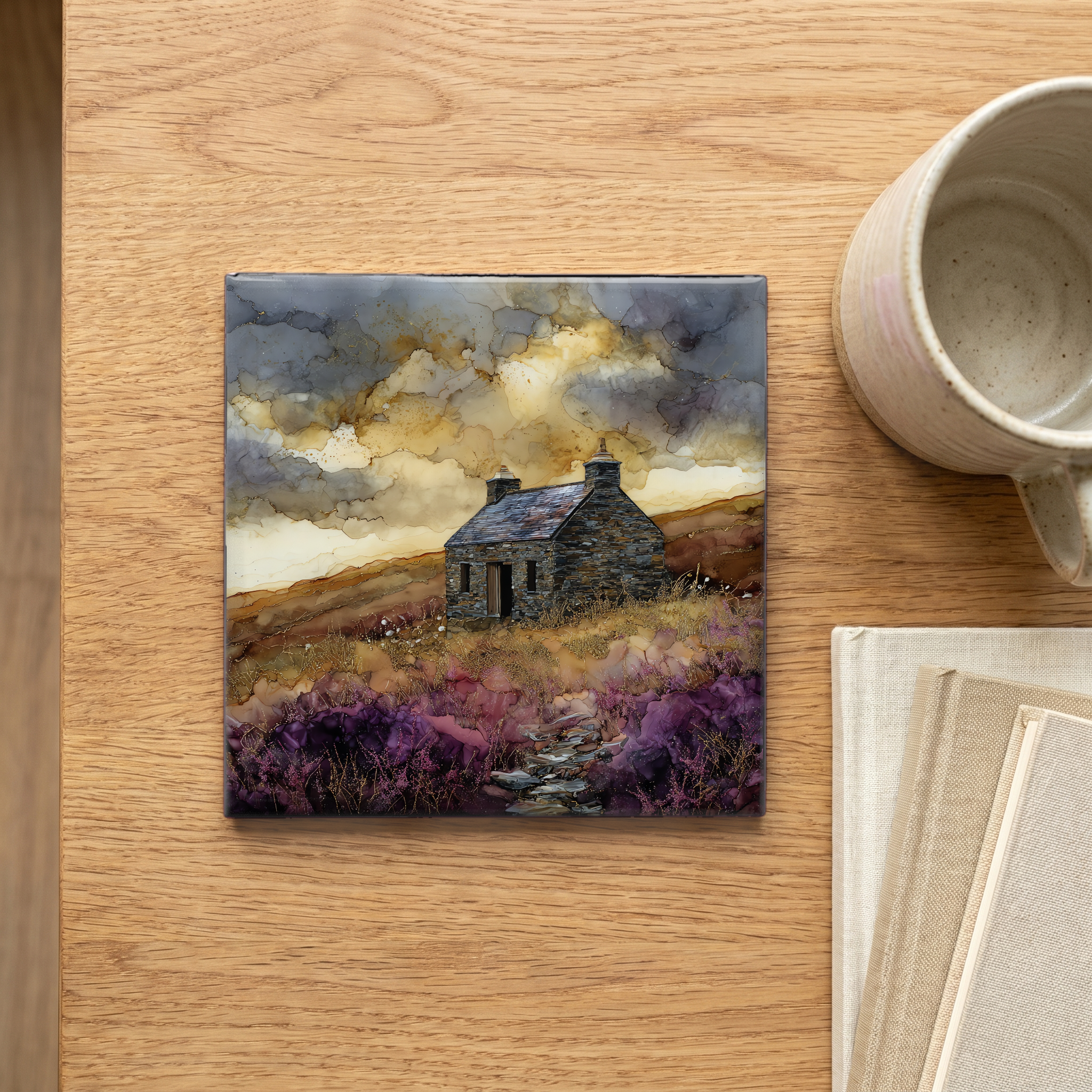 Famine Cottage Ruin — scale