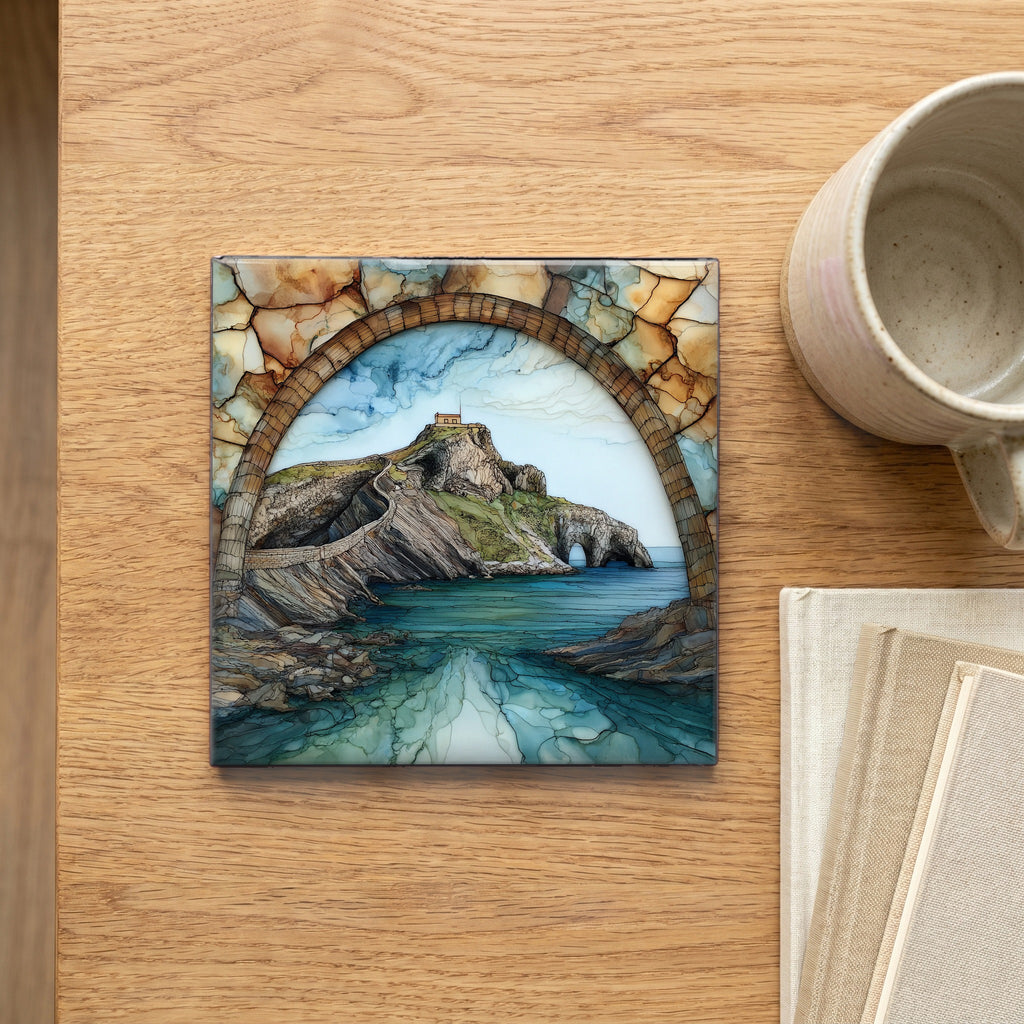 Gaztelugatxe Islet Stone Bridge — scale