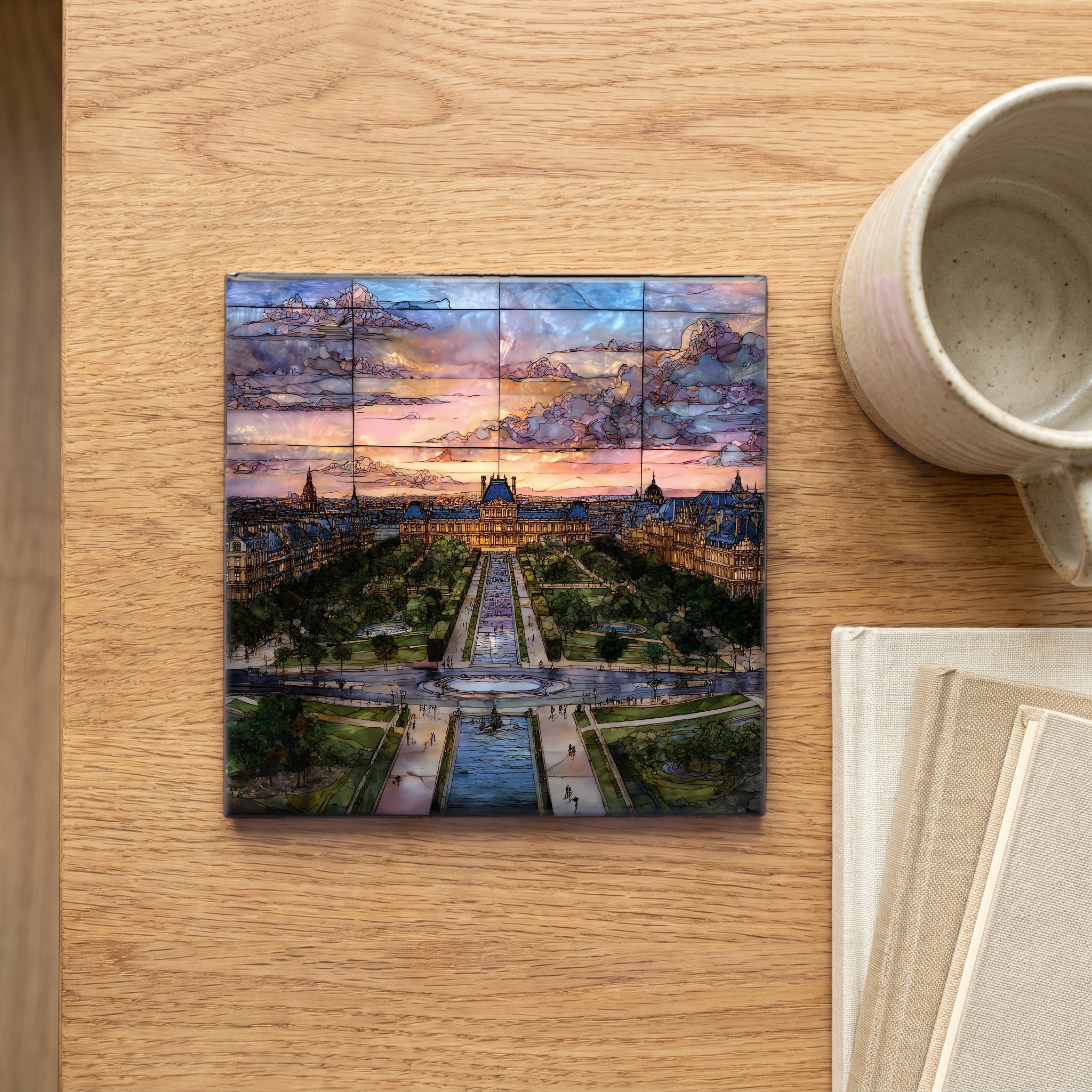 Jardin des Tuileries — scale