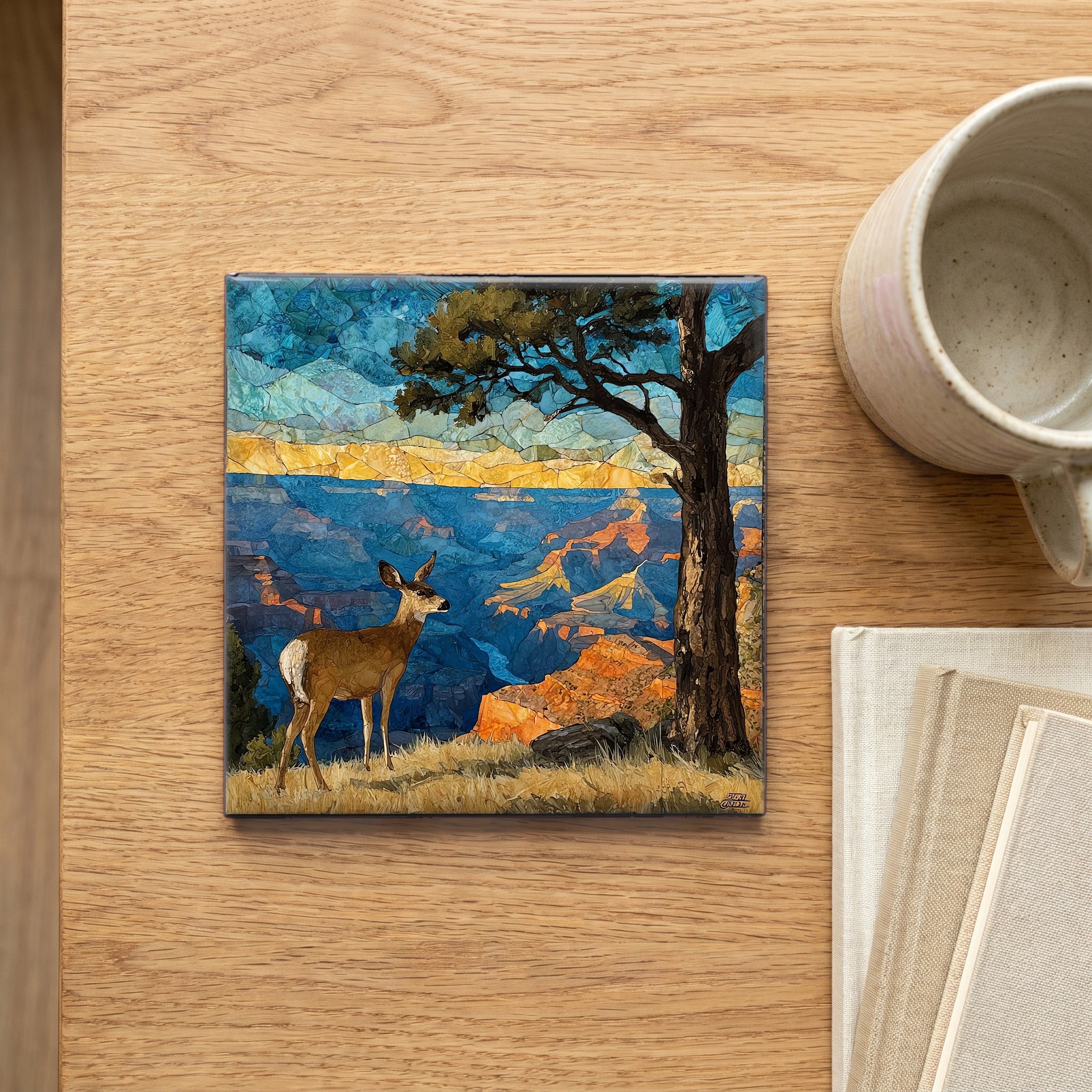 a mule deer — scale