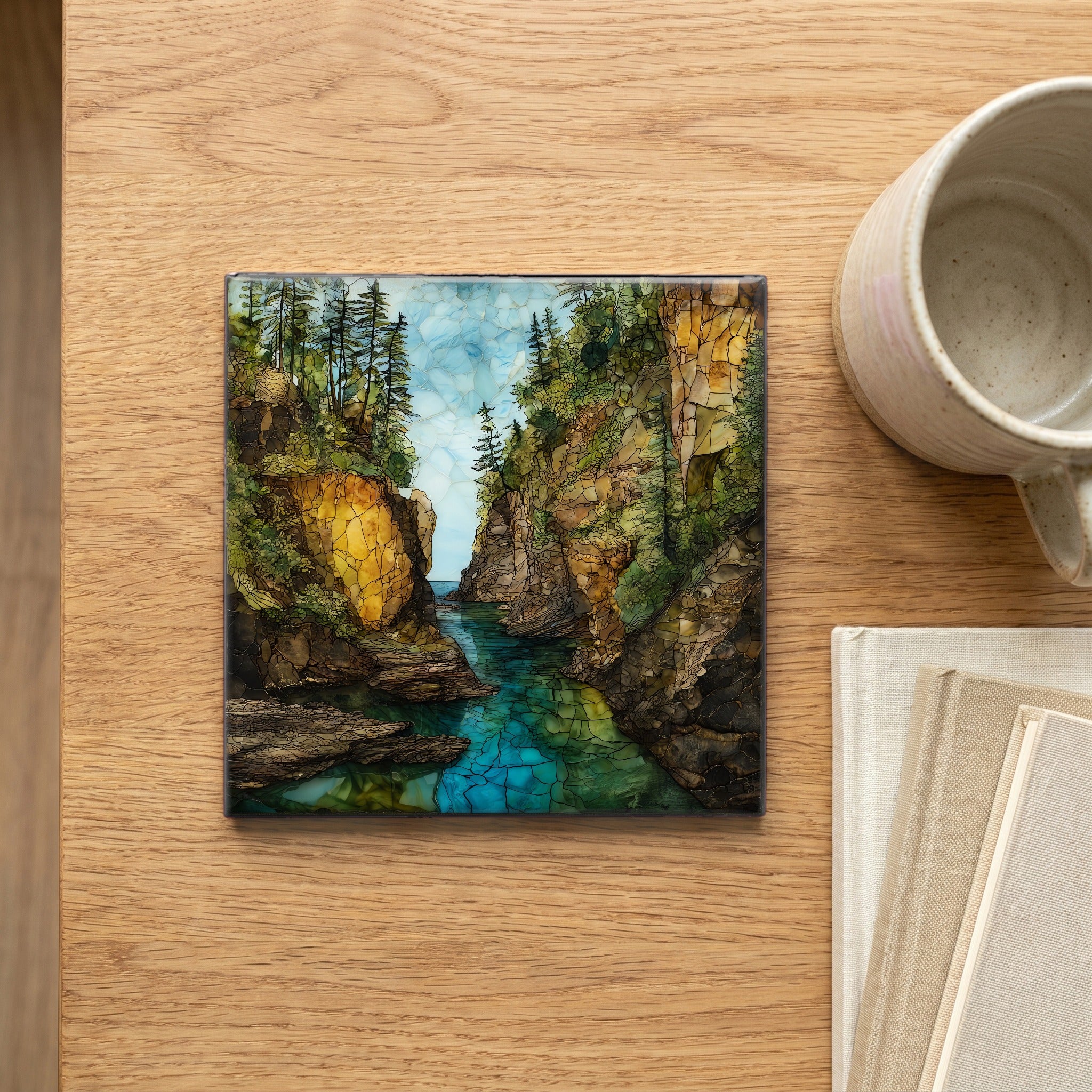 Temperance River gorge — scale