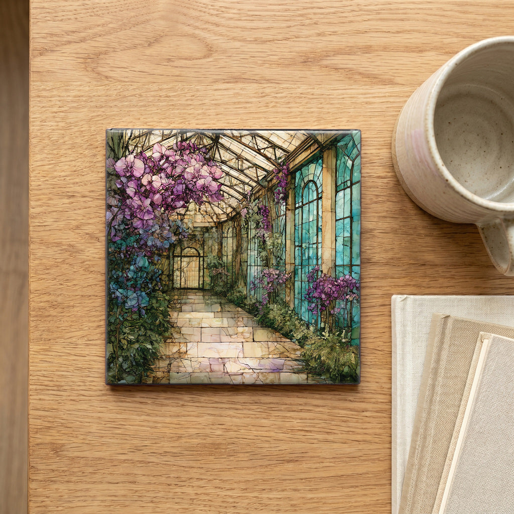 the Longwood Gardens conservatory — scale