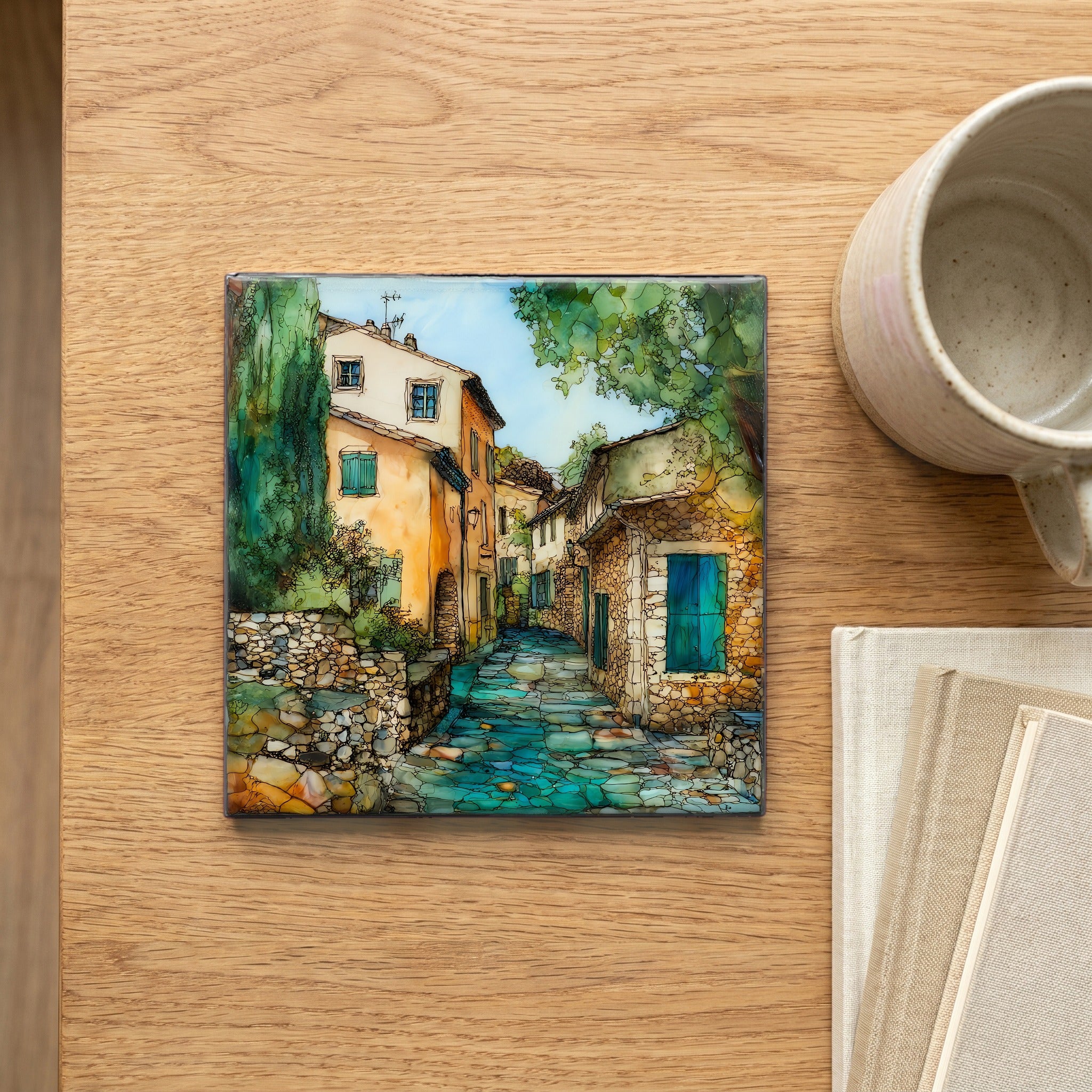 Lourmarin Village — scale