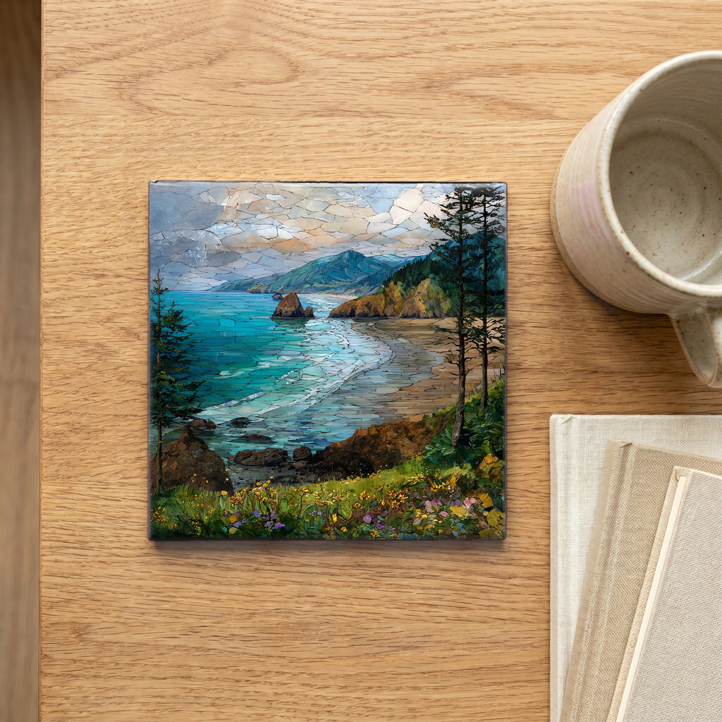 the Ecola State Park headland — scale