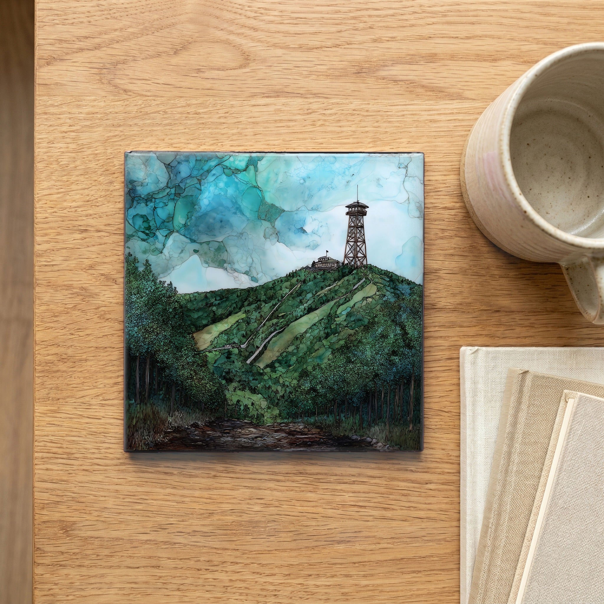 Bromley Mountain — scale