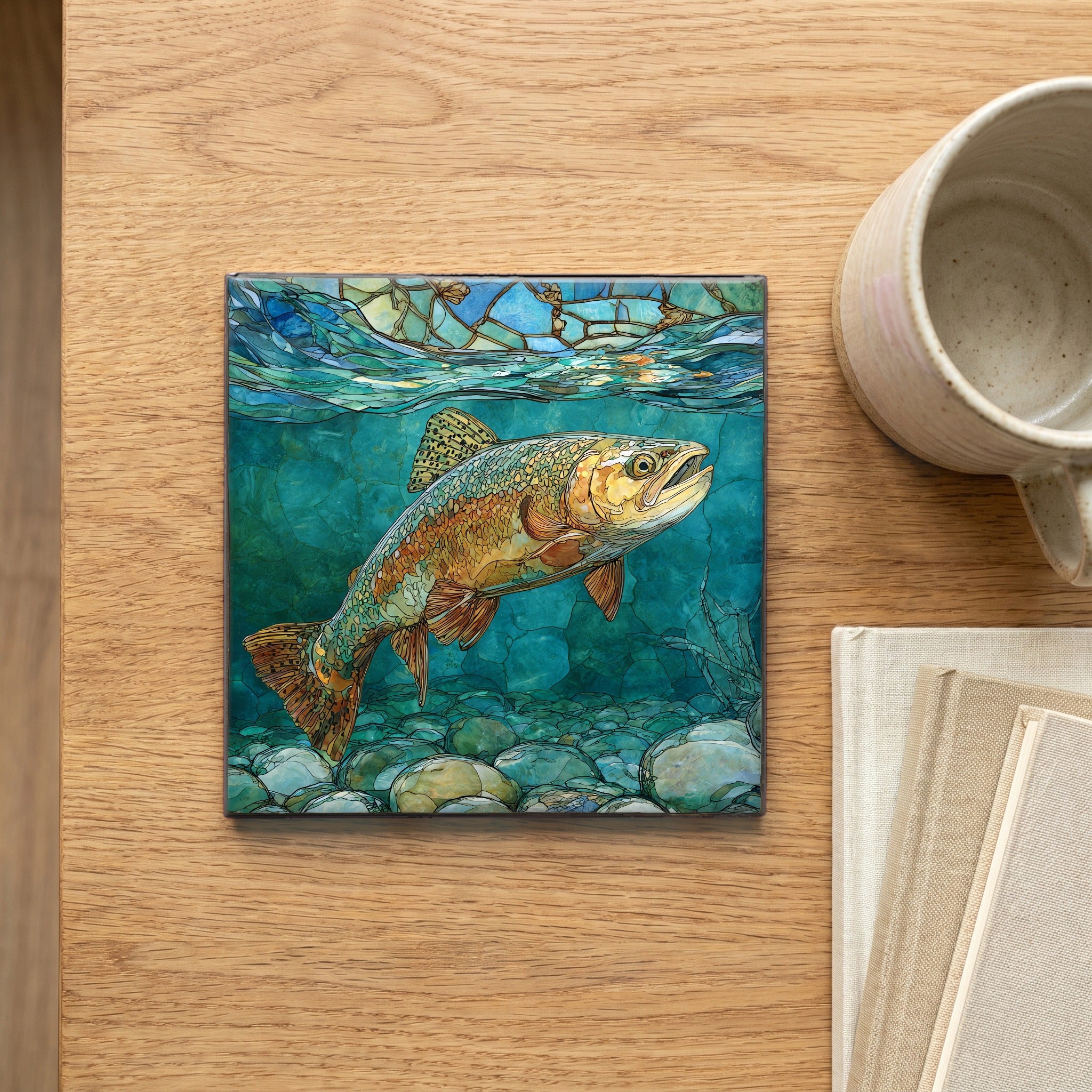 a Lahontan cutthroat trout — scale