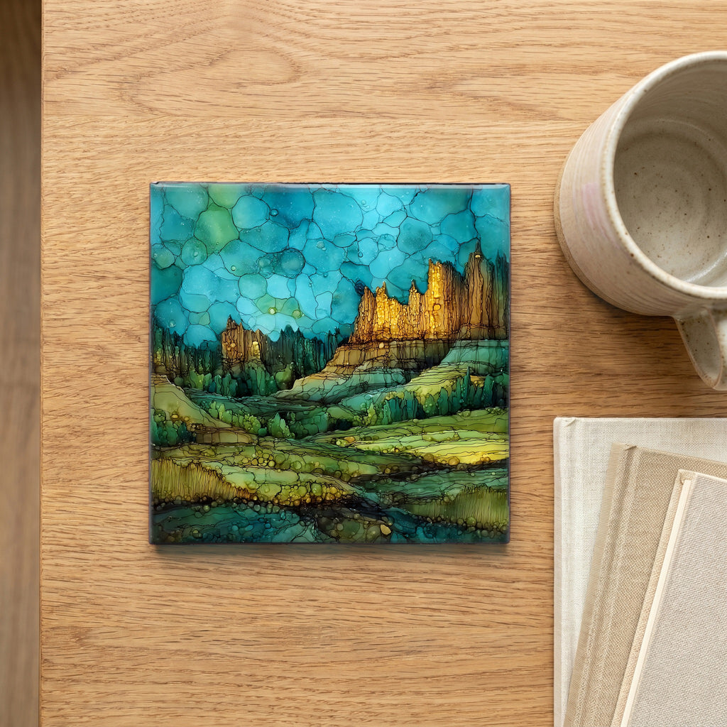 Cave Hills North geological — scale