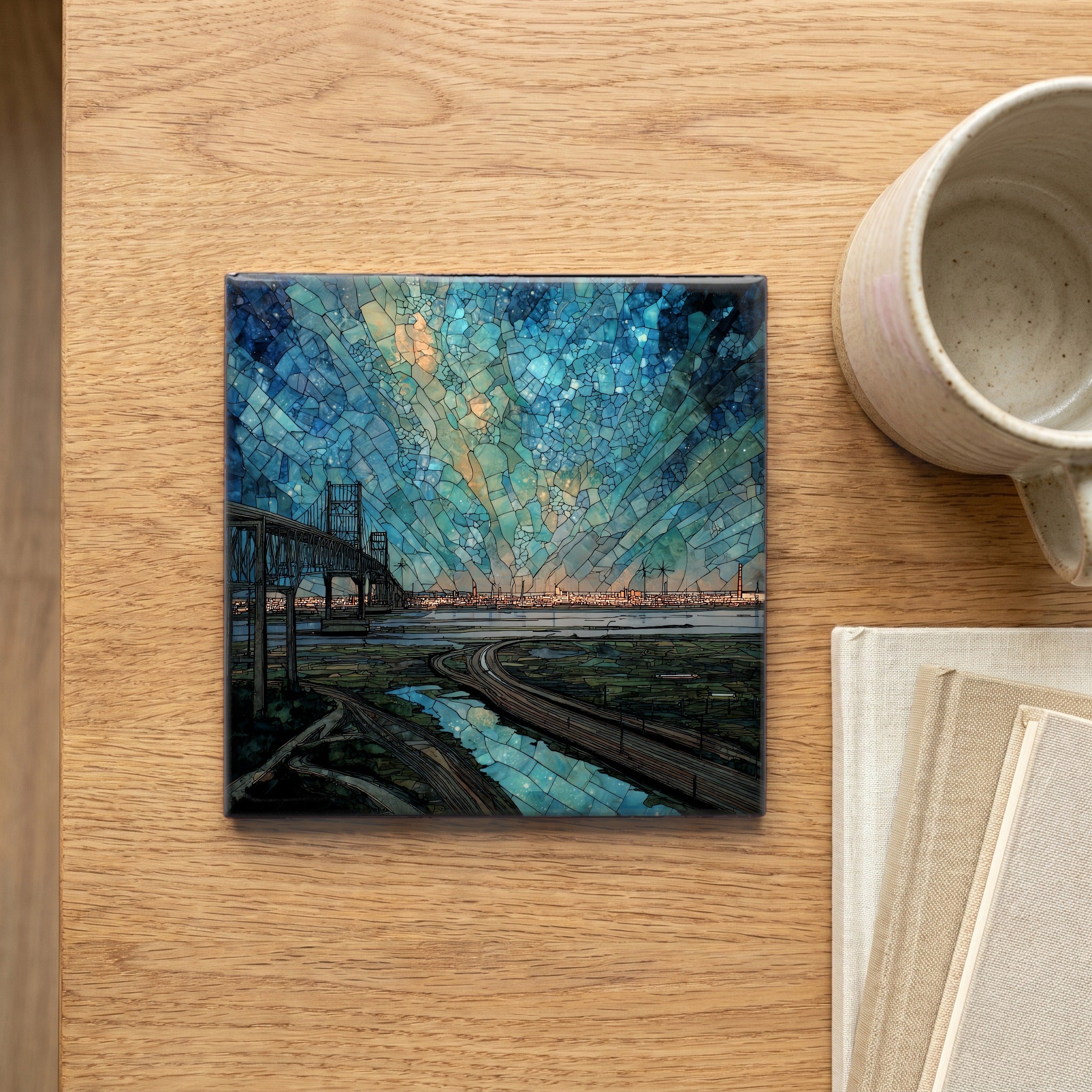 the Pulaski Skyway — scale