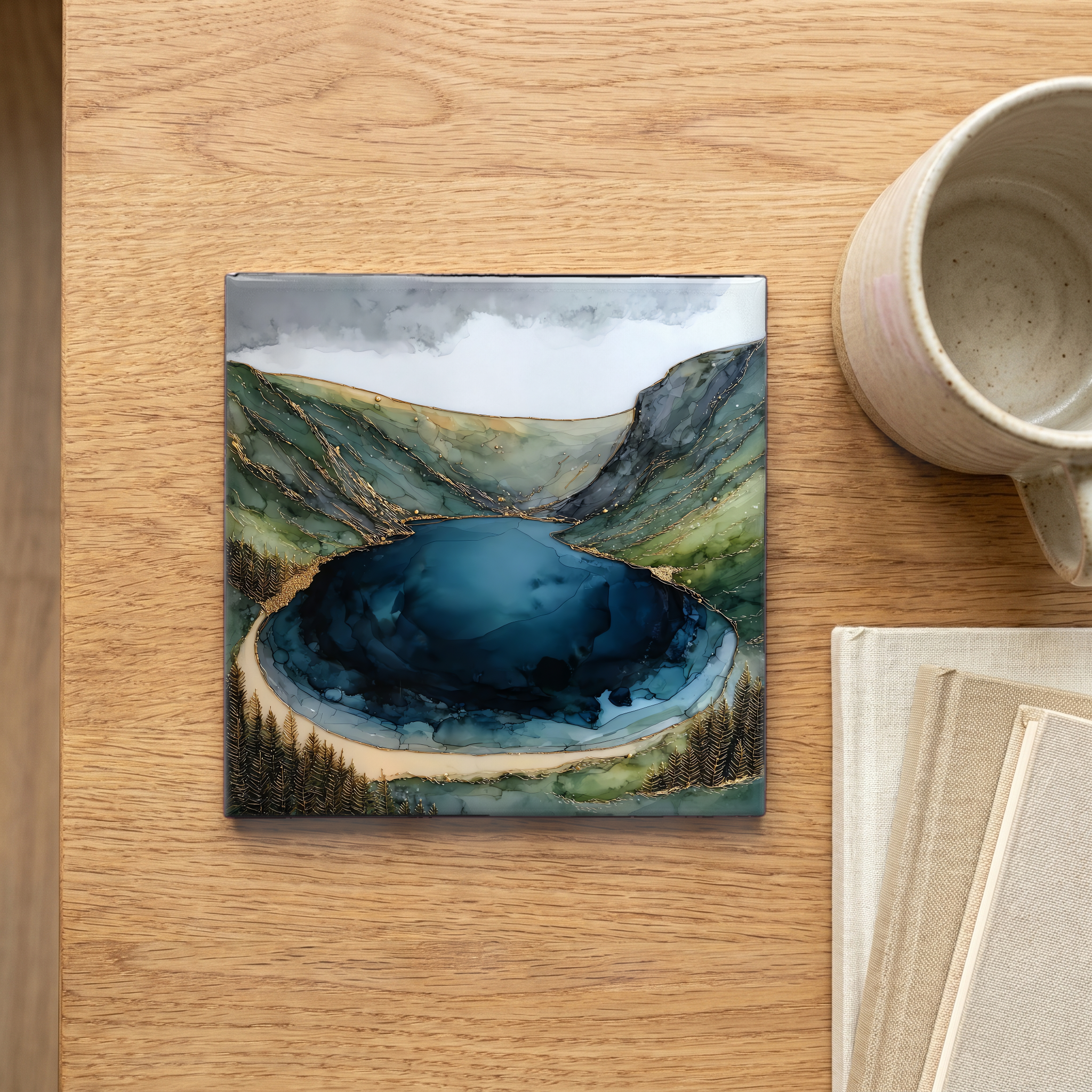 Lough Tay — scale