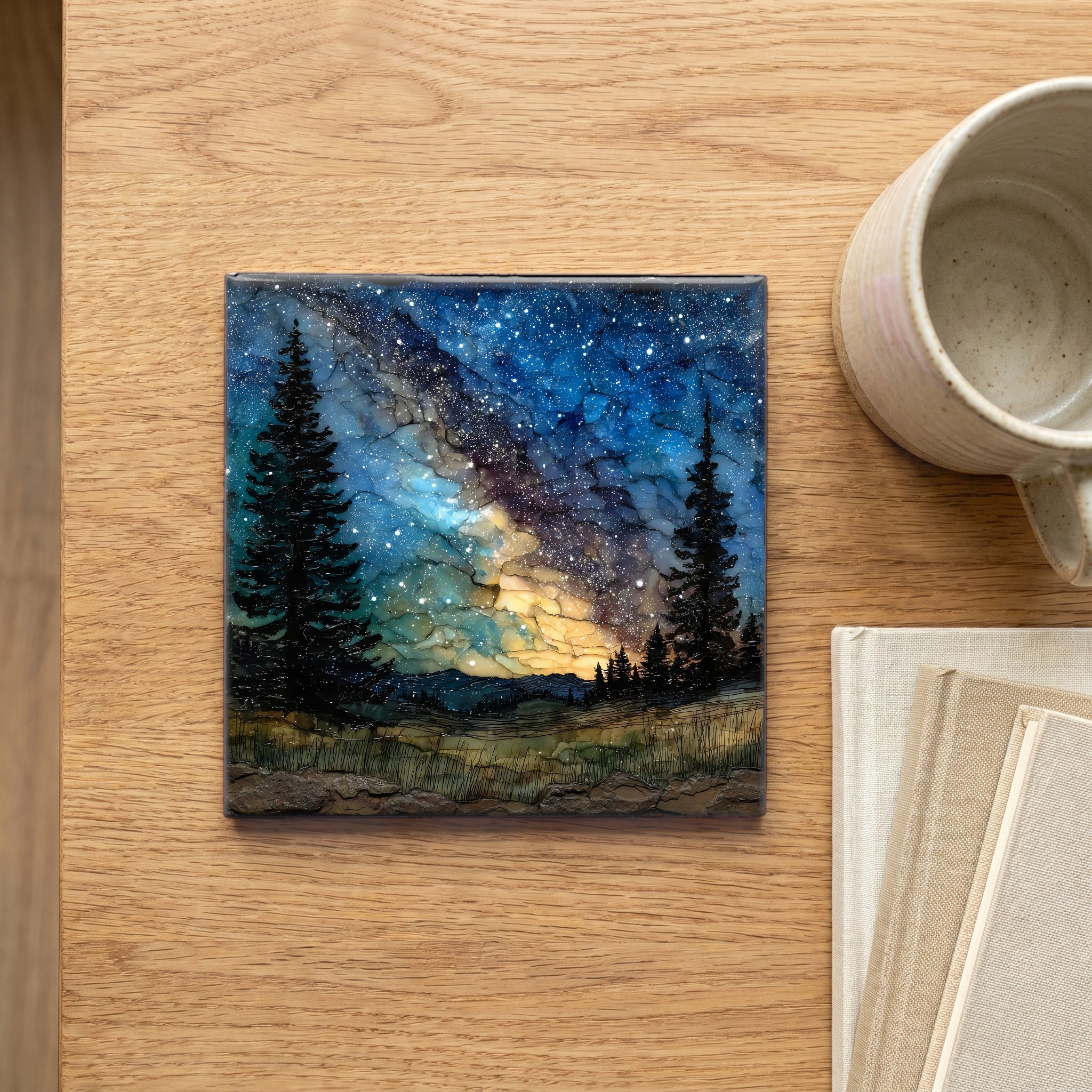 Cosmic Campground Dark Sky — scale
