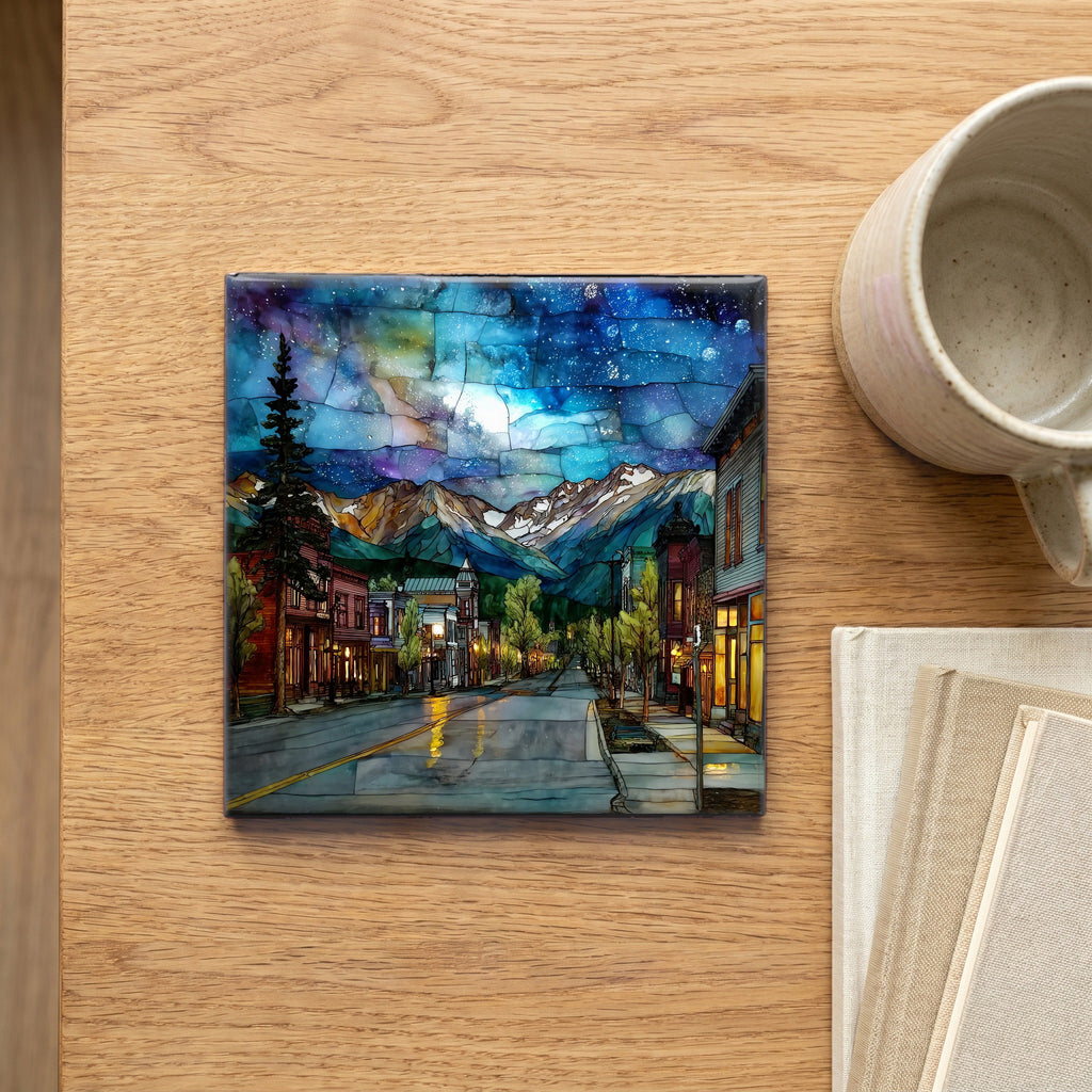 Leadville Harrison Avenue Sawatch Range — scale