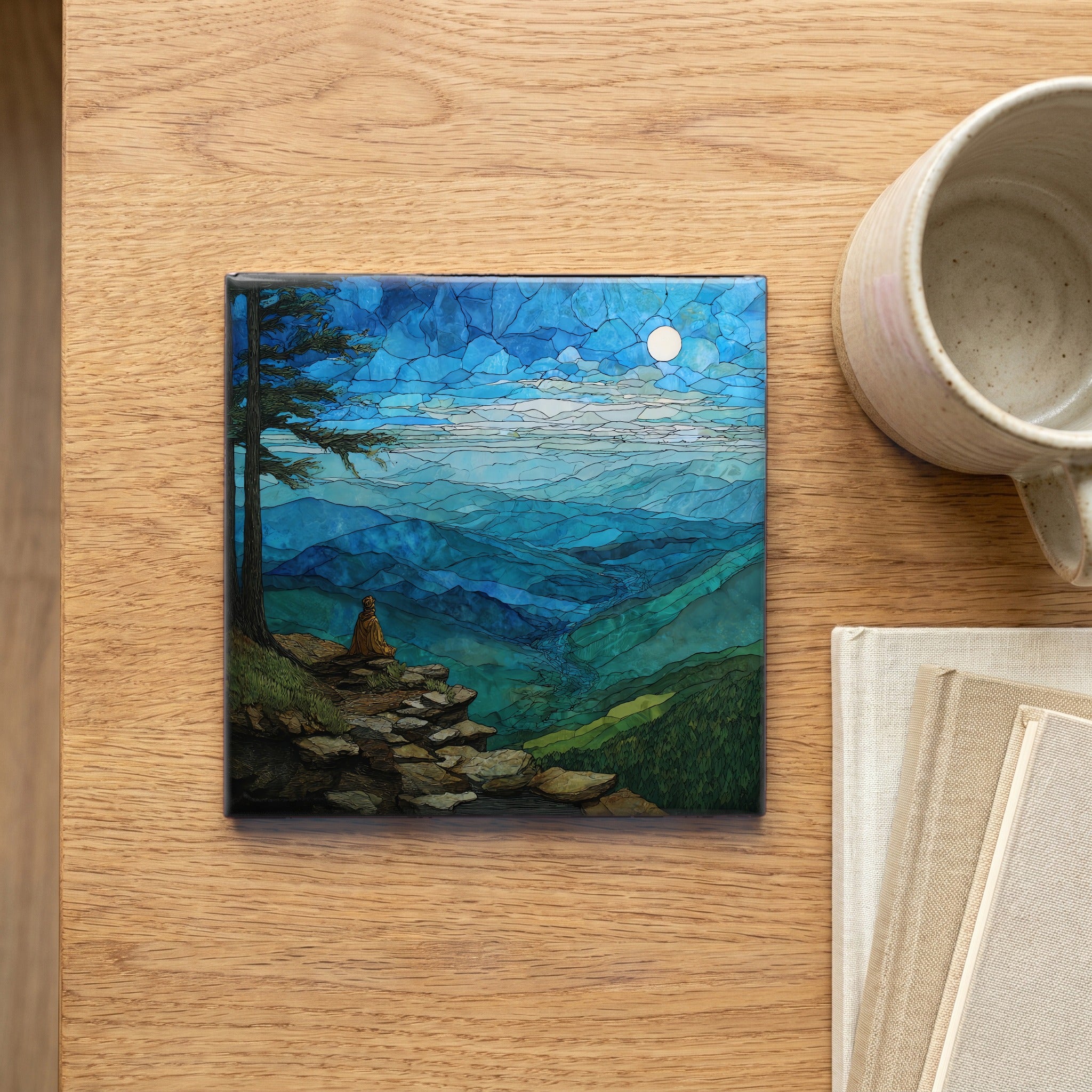 The Priest on the Appalachian Trail — scale