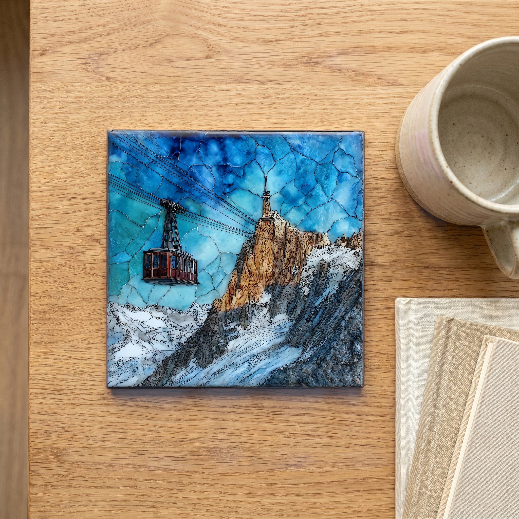 Aiguille du Midi Cable Car — scale