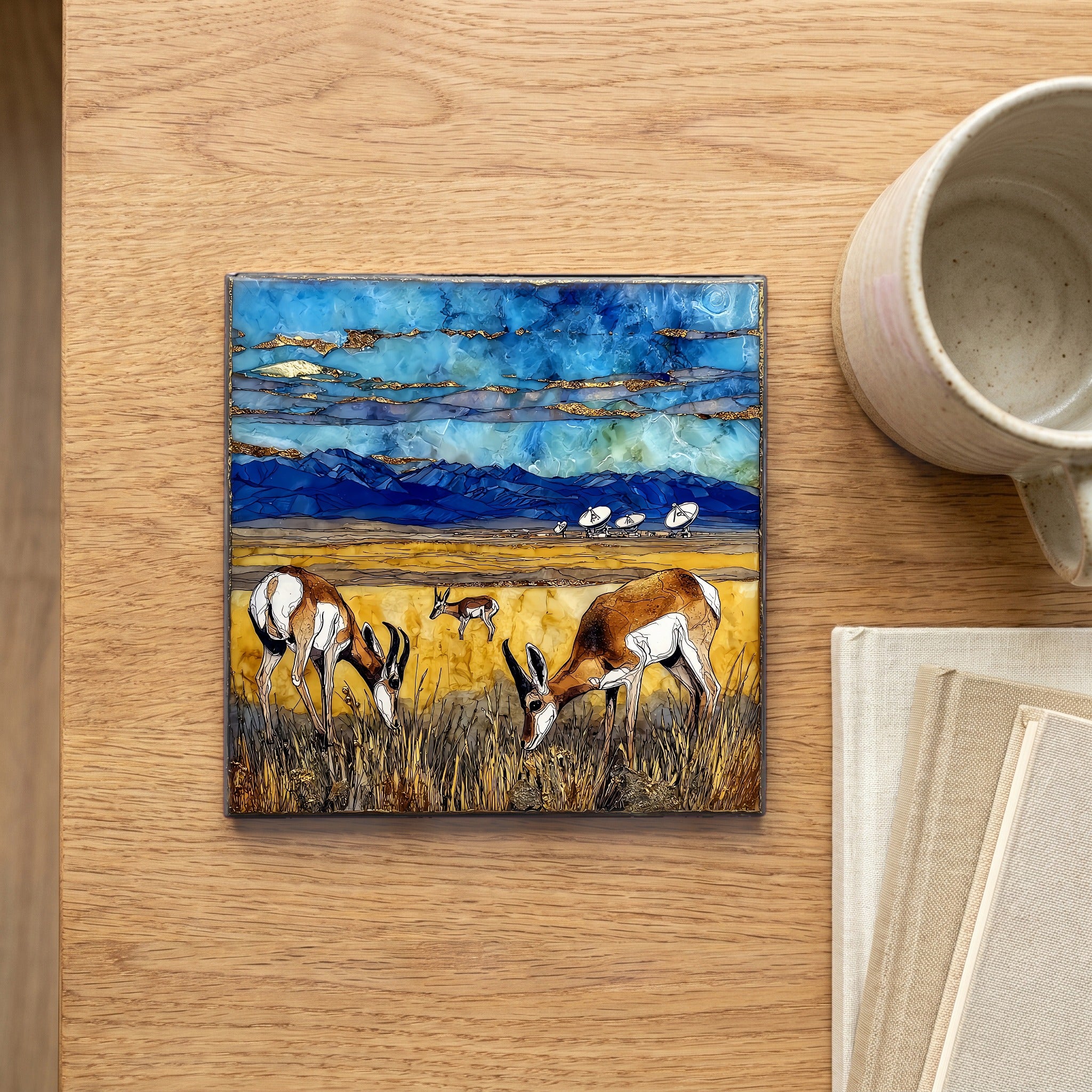 pronghorn on the Plains — scale