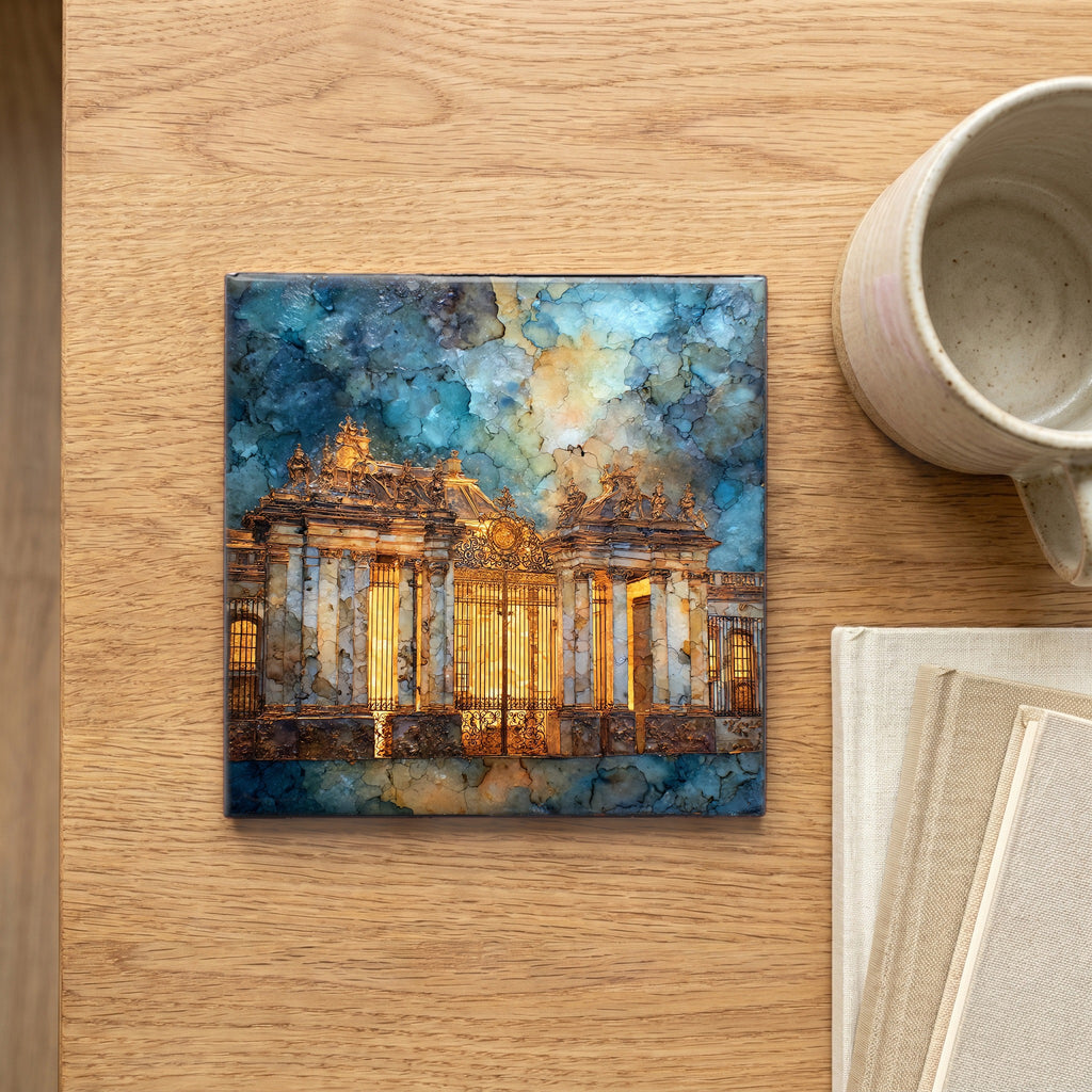 Gilded Gate of Versailles — scale