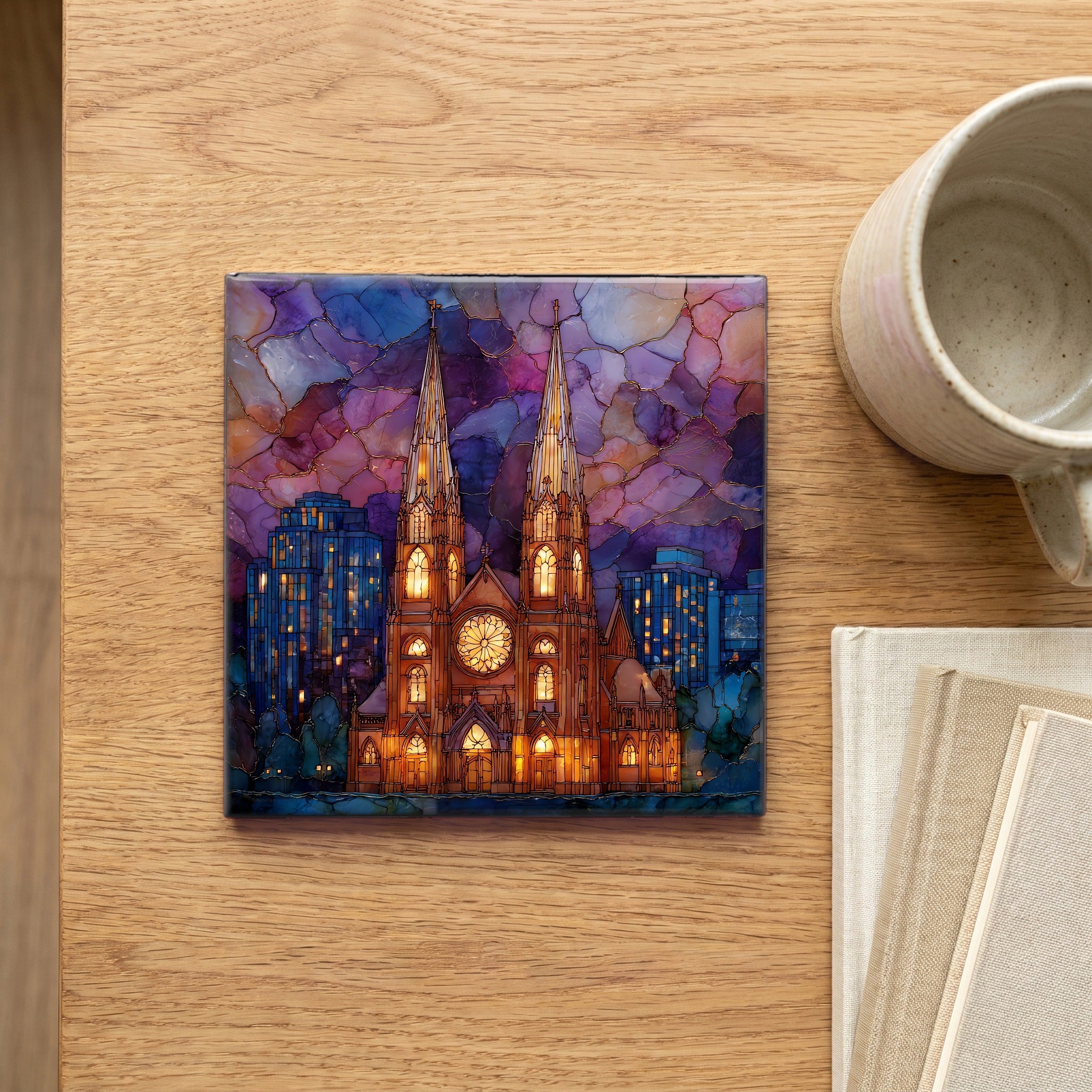 St Mary's Basilica Phoenix — scale