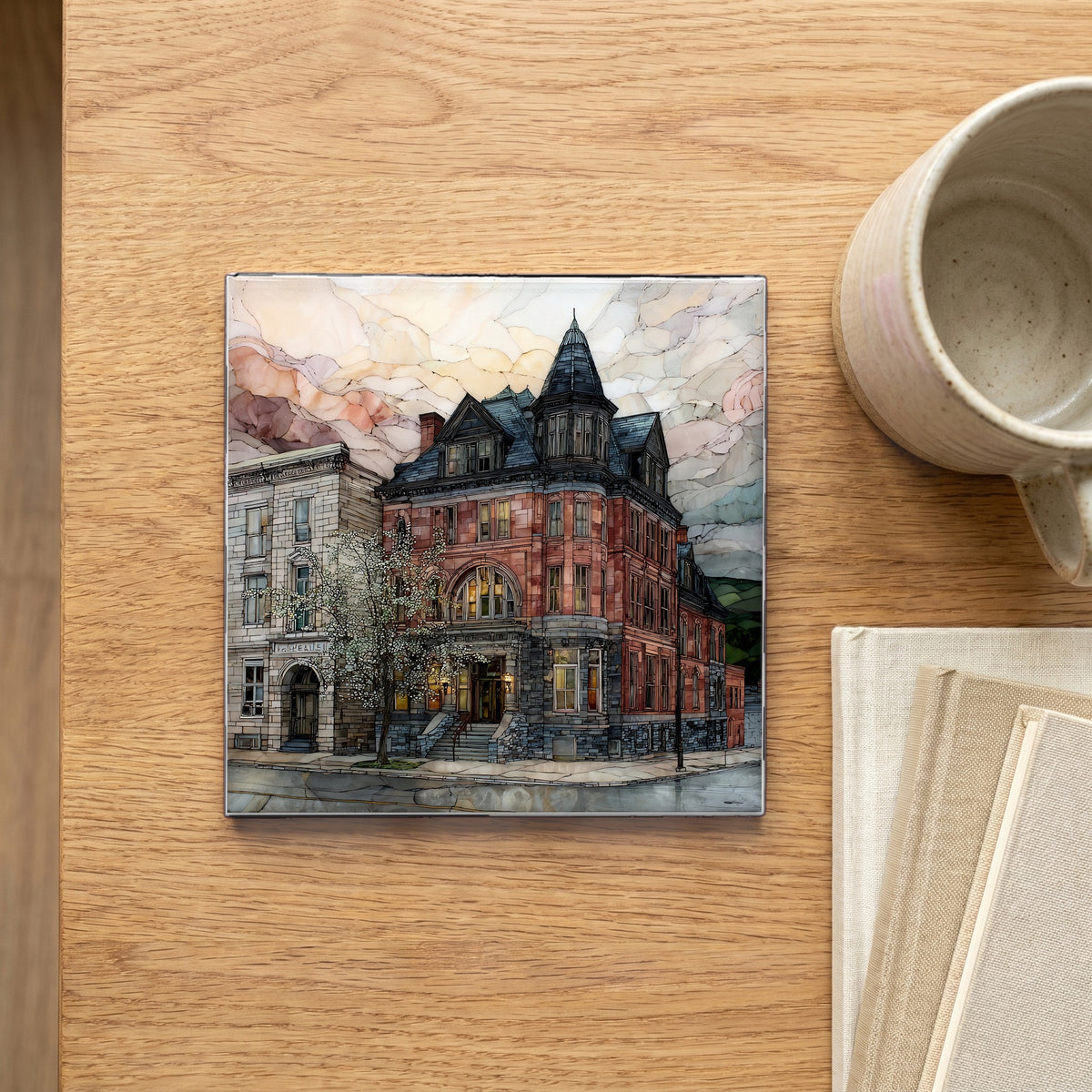 the St Johnsbury Athenaeum — scale