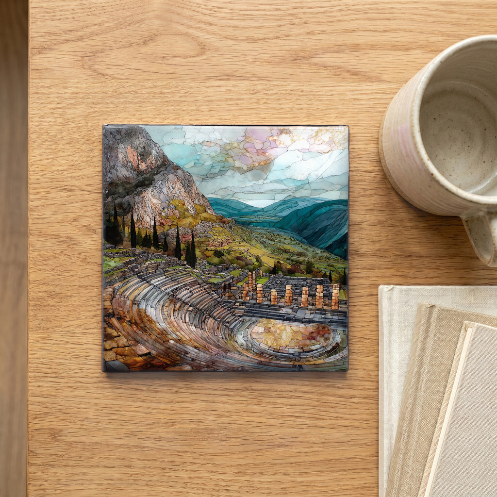 Delphi Ancient Theatre — scale