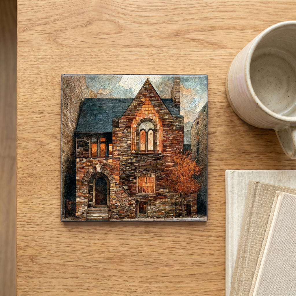 the Grant Wood Studio — scale
